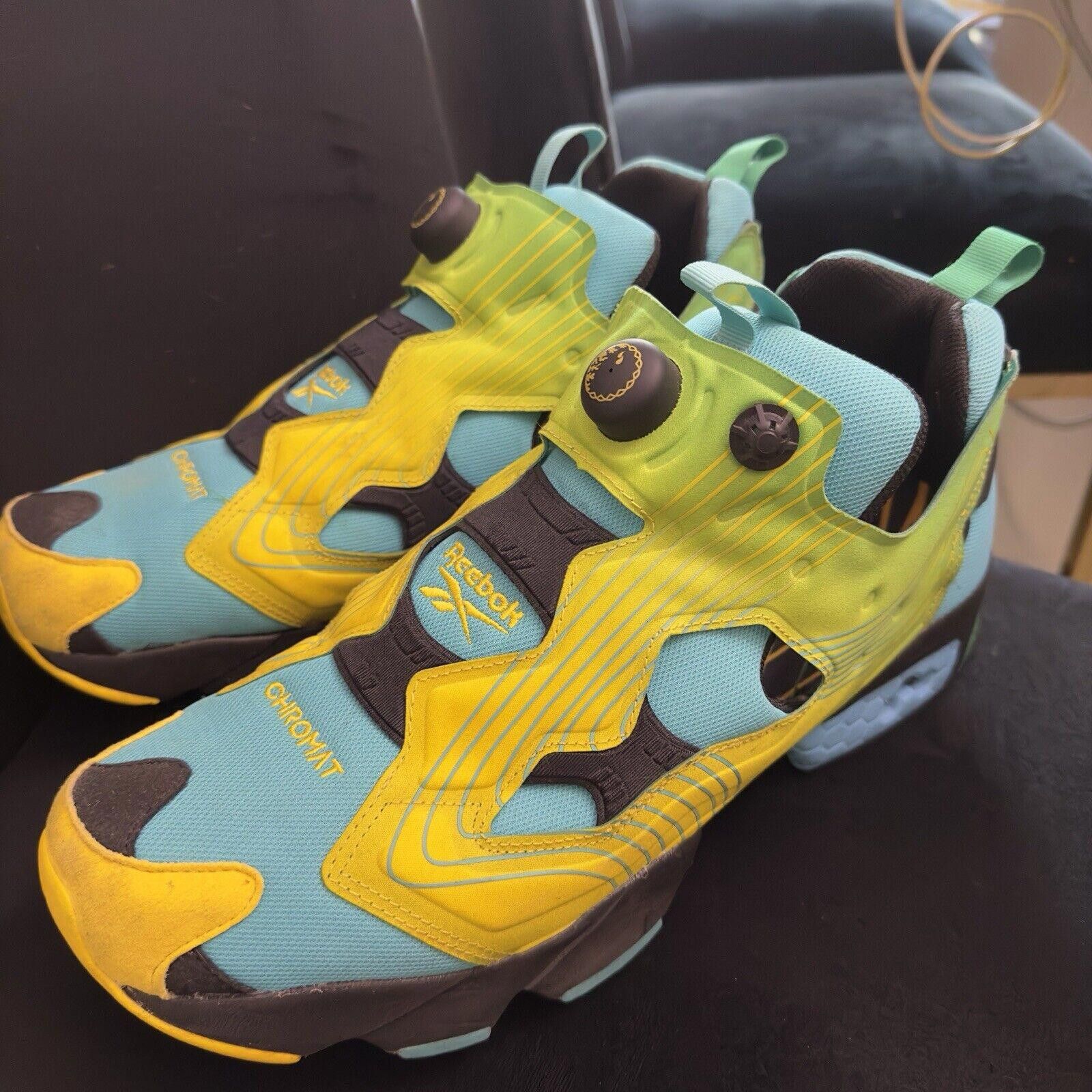 Reebok Sz 13 - Reebok Chromat x Instapump Fury OG Emerald Size US 13 / EU 46 - 1 Thumbnail