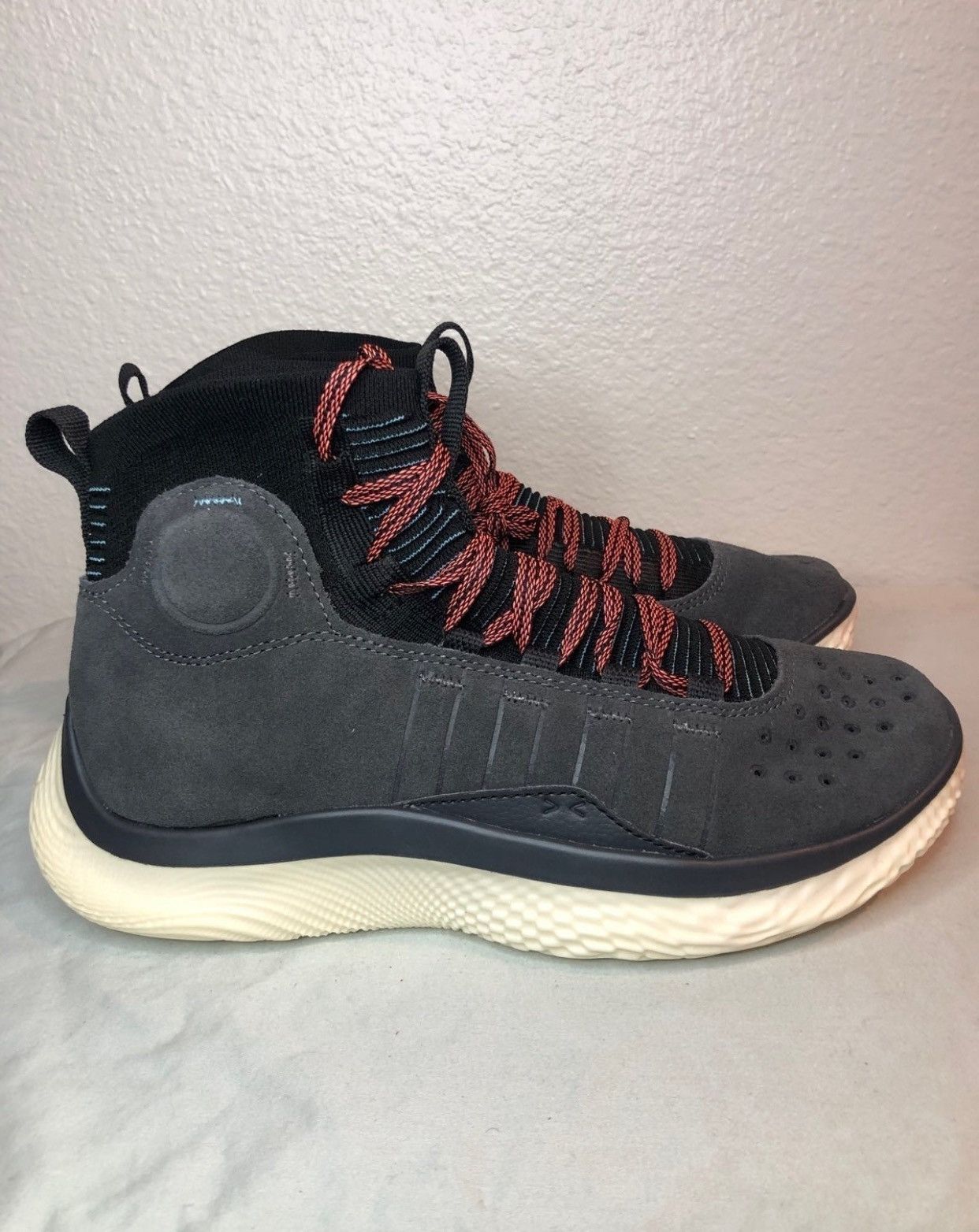 Under Armour × Vintage Steph Curry 4 FloTro Under Armour Basketball Shoe Men Size 7 Size US 7 / EU 40 - 4 Thumbnail
