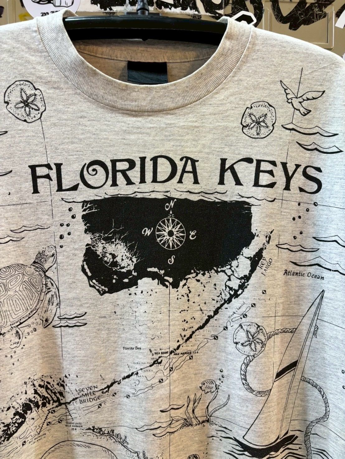 Band Tees Vintage Florida T shirt 90’s Size US XL / EU 56 / 4 - 3 Thumbnail