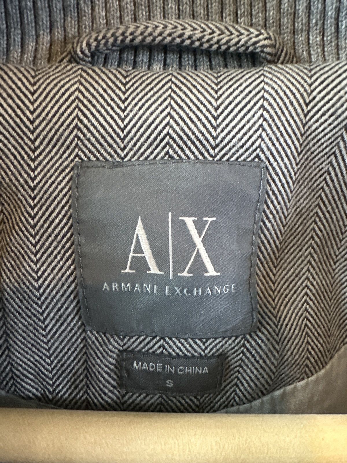 Armani Exchange A/X Armani Exchange Gray Spring Aviator Jacket Size S / US 4 / IT 40 - 6 Thumbnail