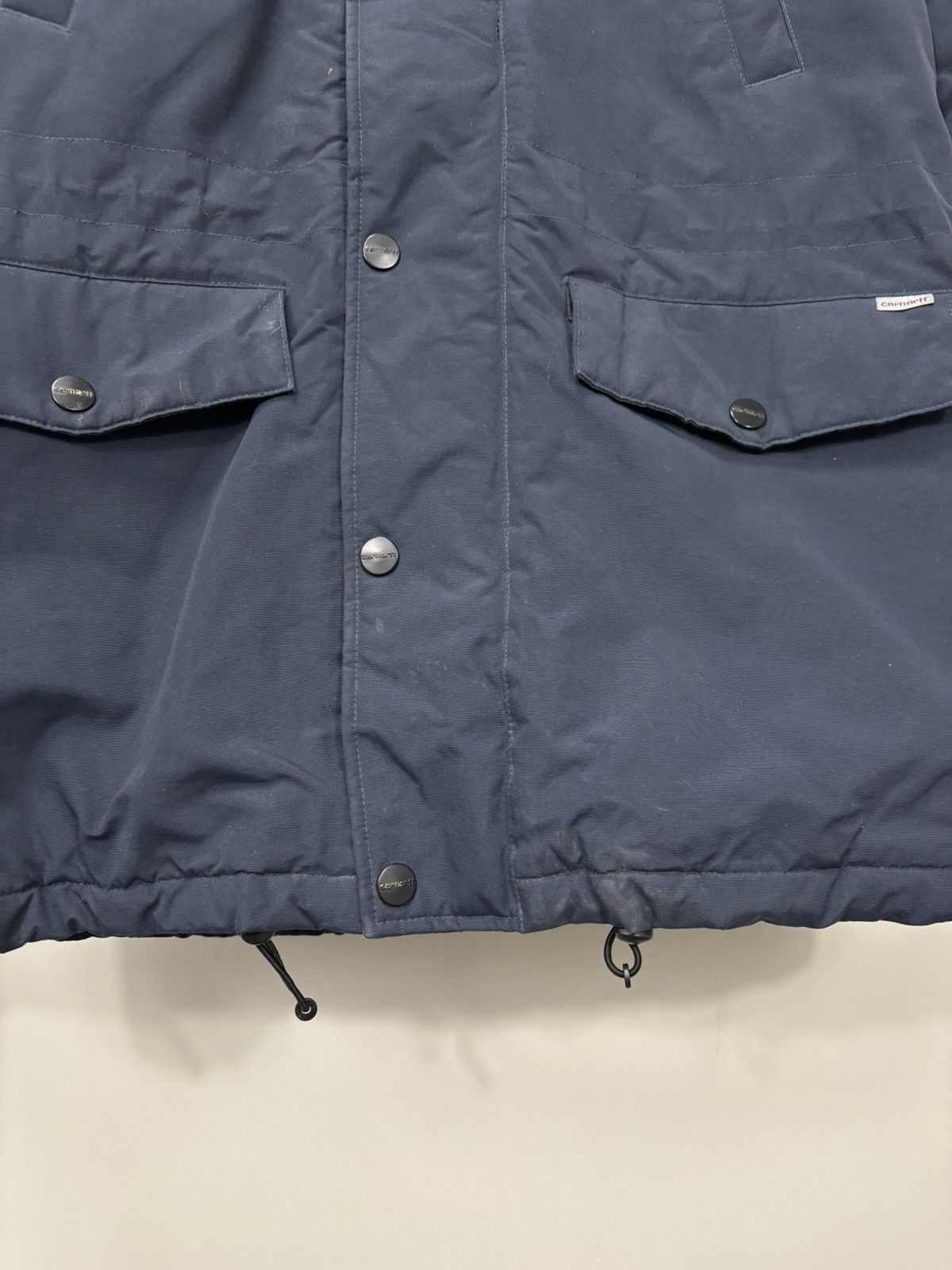 Carhartt Vintage Carhartt WIP Men’s Navy Fur Anchorage Parka Jacket Size US S / EU 44-46 / 1 - 12 Thumbnail