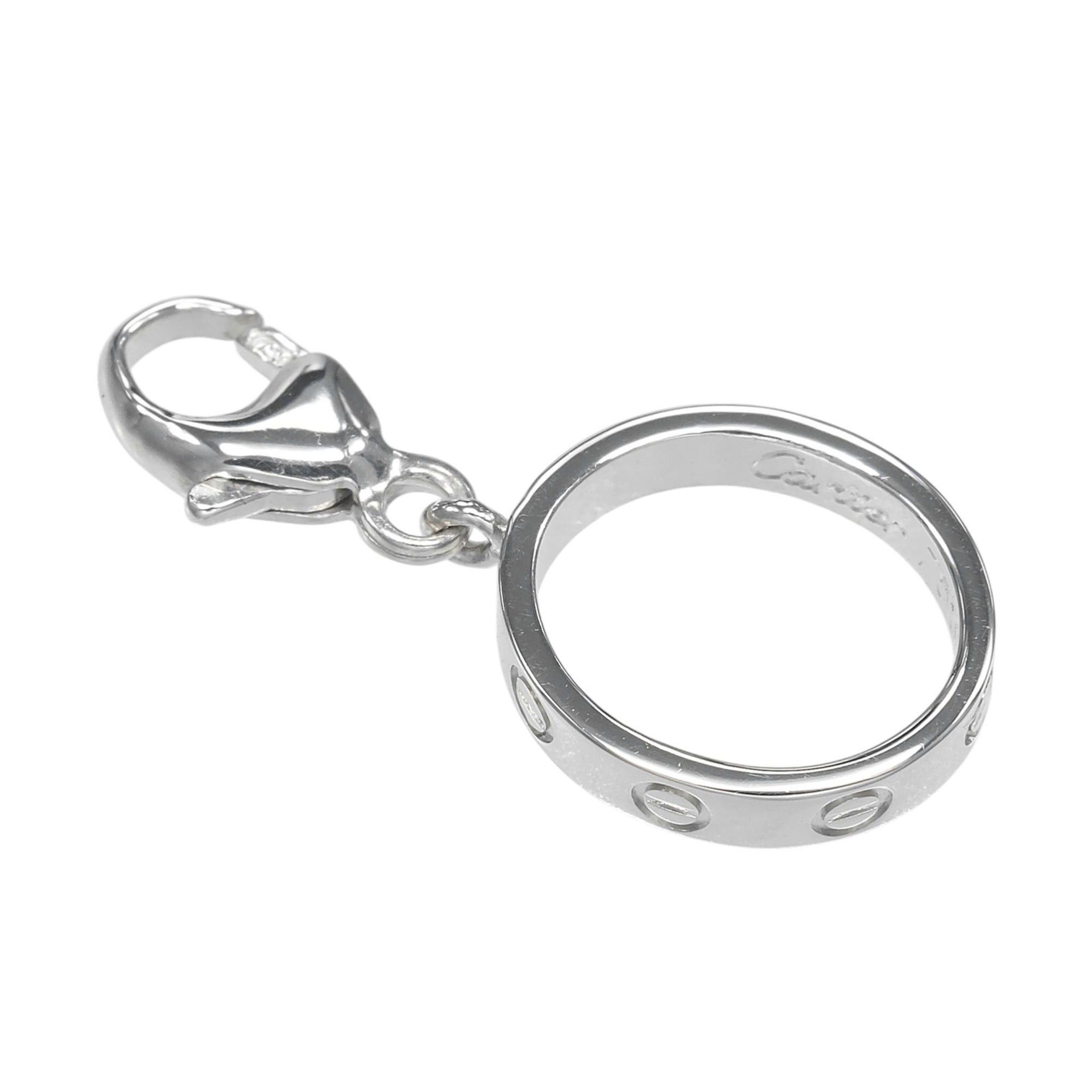 Cartier Cartier Love Baby Charm Pendant Top, 18K White Gold, Approx. 1.38g Size ONE SIZE - 1 Thumbnail