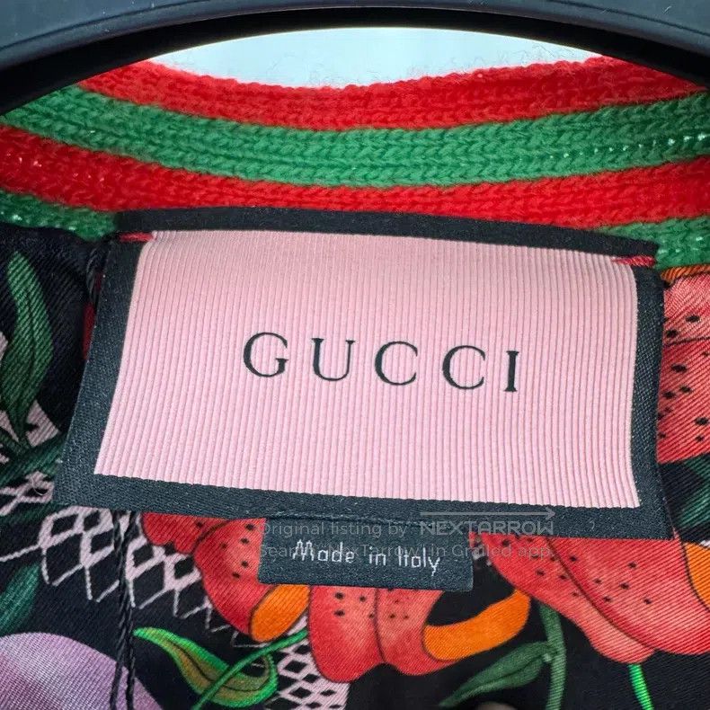 Gucci Gucci Double G full-print inner silk knitted cardigan coat Size XS / US 0-2 / IT 36-38 - 6 Thumbnail