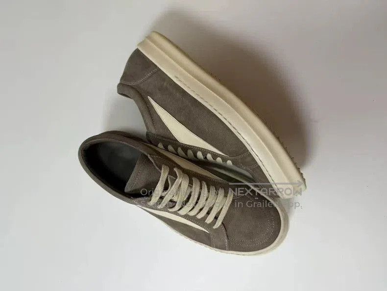 Rick Owens Rick Owens Low Top Fashion Sneakers for Men. Size US 9.5 / EU 42-43 - 2 Thumbnail