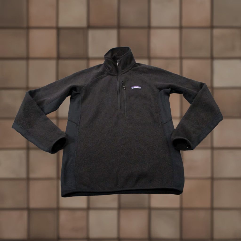 Patagonia Patagonia Jacket Men S Better Sweater Fleece Zip Pockets Outdoor Hiking Camping Black Simulated Vintage: No Size US S / EU 44-46 / 1 - 1 Thumbnail