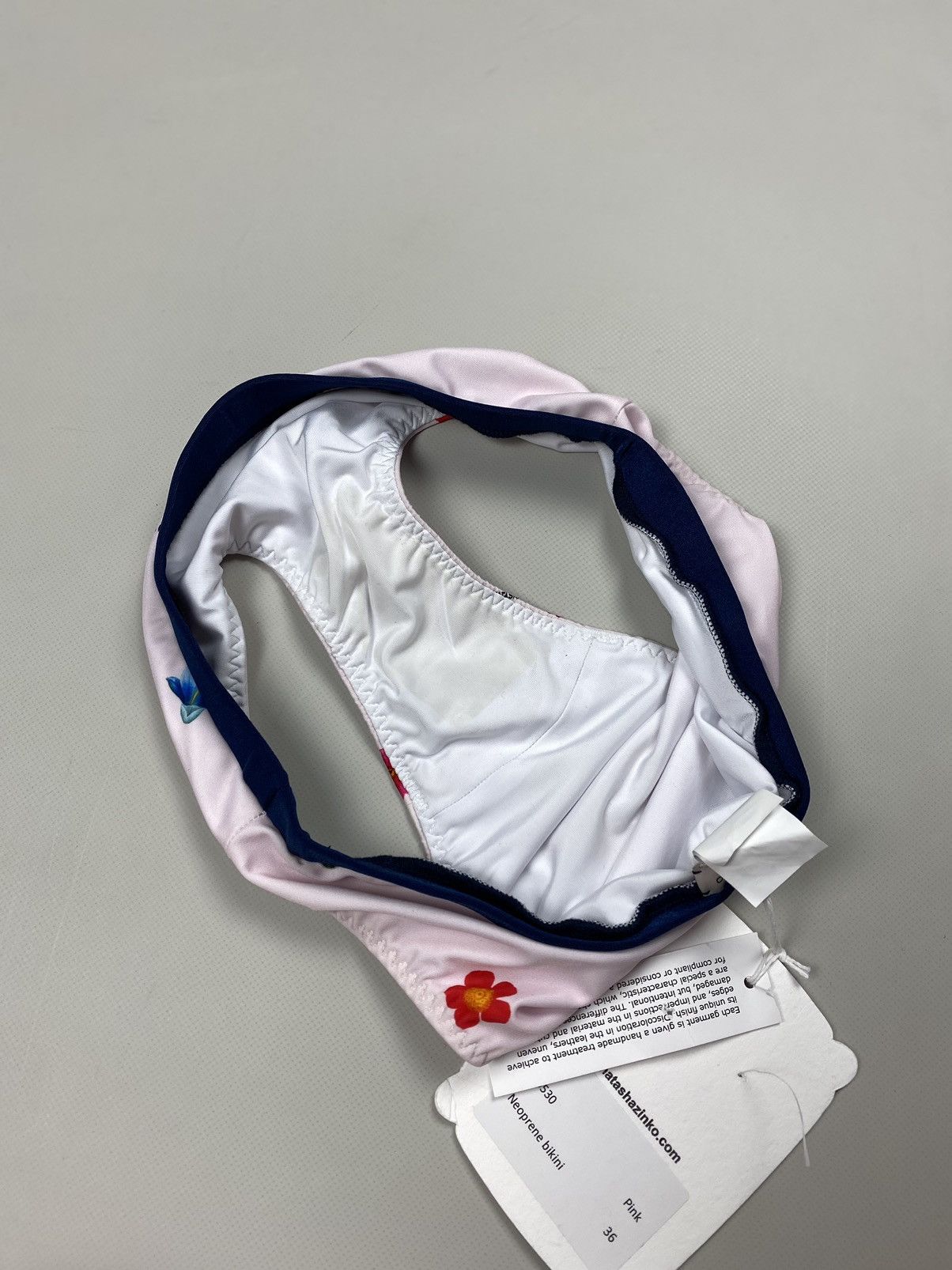 Designer × Natasha Zinko BNWT! Natasha Zinko neoprene bikini 2 piece swim suit Size XS / US 0-2 / IT 36-38 - 23 Thumbnail