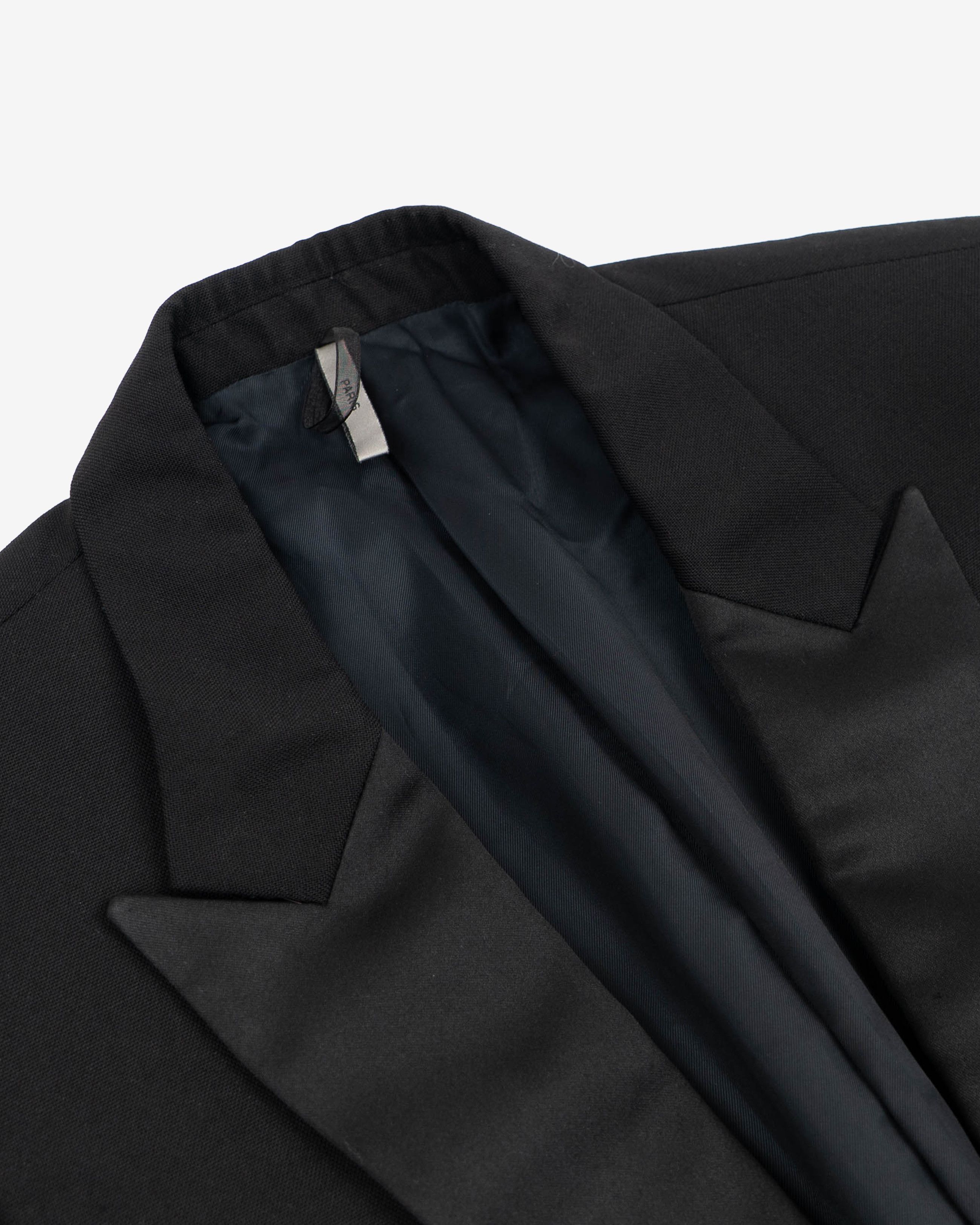 Dior Black Classic Smoking Blazer (SS02) Size US S / EU 44-46 / 1 - 3 Thumbnail