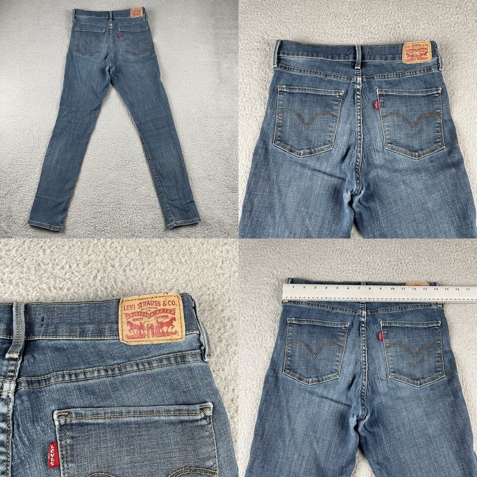 Levi's VINTAGE Levi’s Blue Denim Jeans 311 Shaping Skinny Women’s Size 30 EUC Size 30" / US 8 / IT 44 - 8 Thumbnail