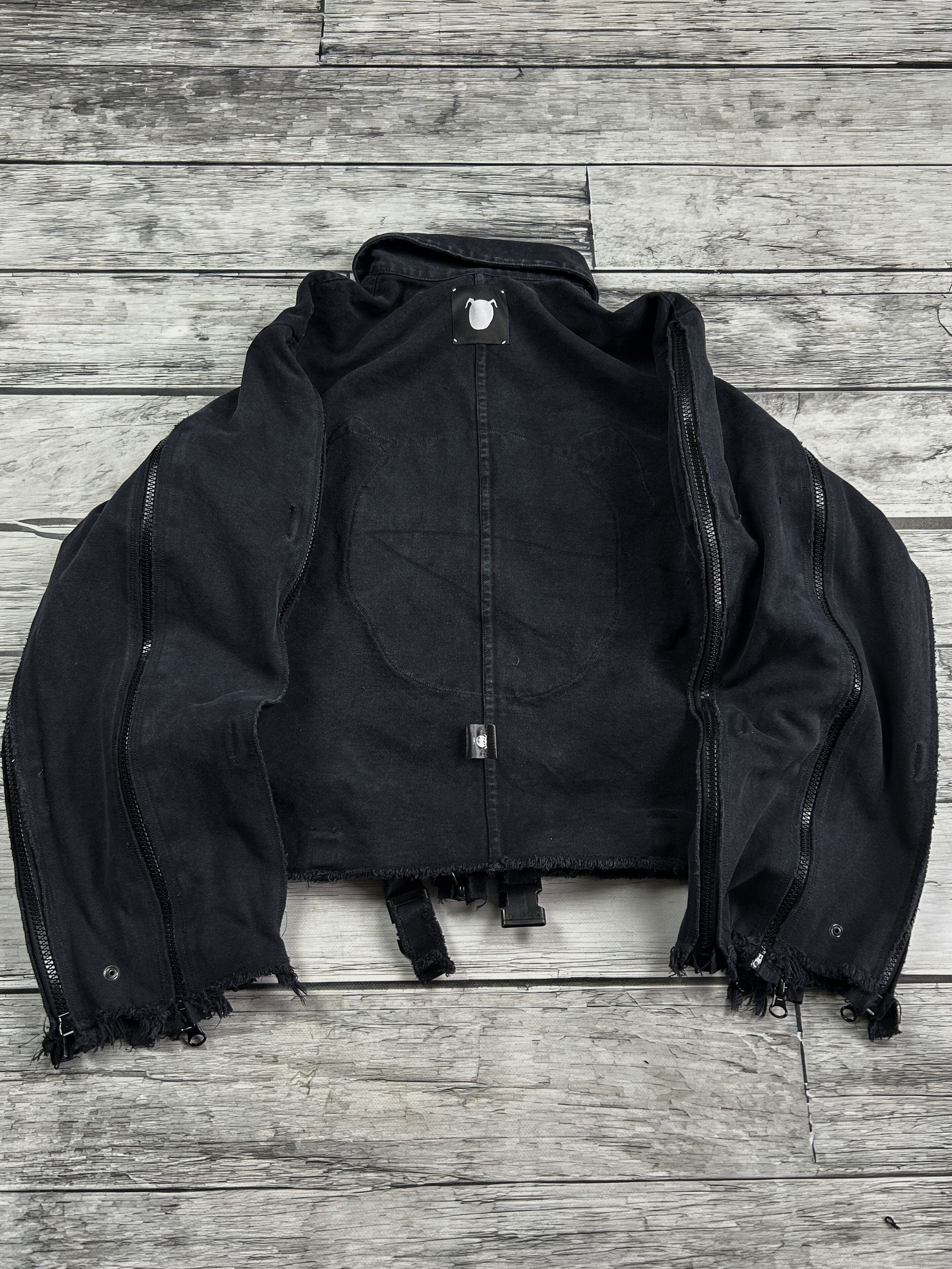 Hysteric Glamour Archive Distressed Double Layer Jacket Deconstructed Style Size US L / EU 52-54 / 3 - 21 Thumbnail