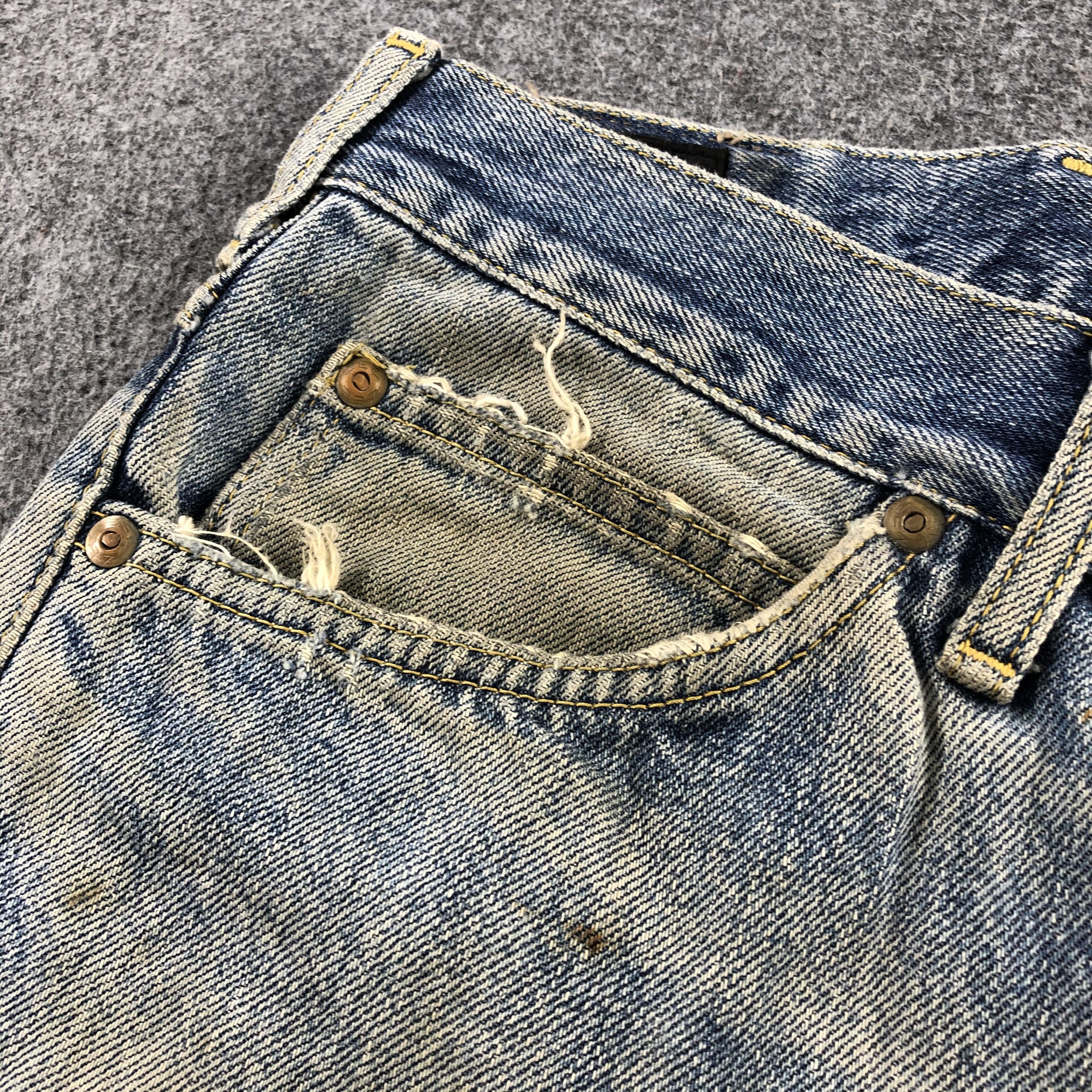Lee Vintage Light Wash Lee Jeans-J1790 Size US 34 / EU 50 - 10 Thumbnail