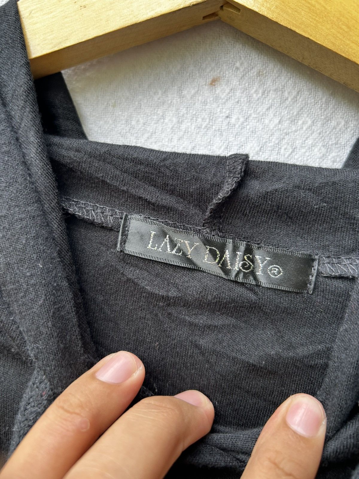 Hysteric Glamour × If Six Was Nine × Japanese Brand LazyDaisy Japanese Style Hoodie Poem Glitter Ifsix lgb Size US L / EU 52-54 / 3 - 6 Thumbnail