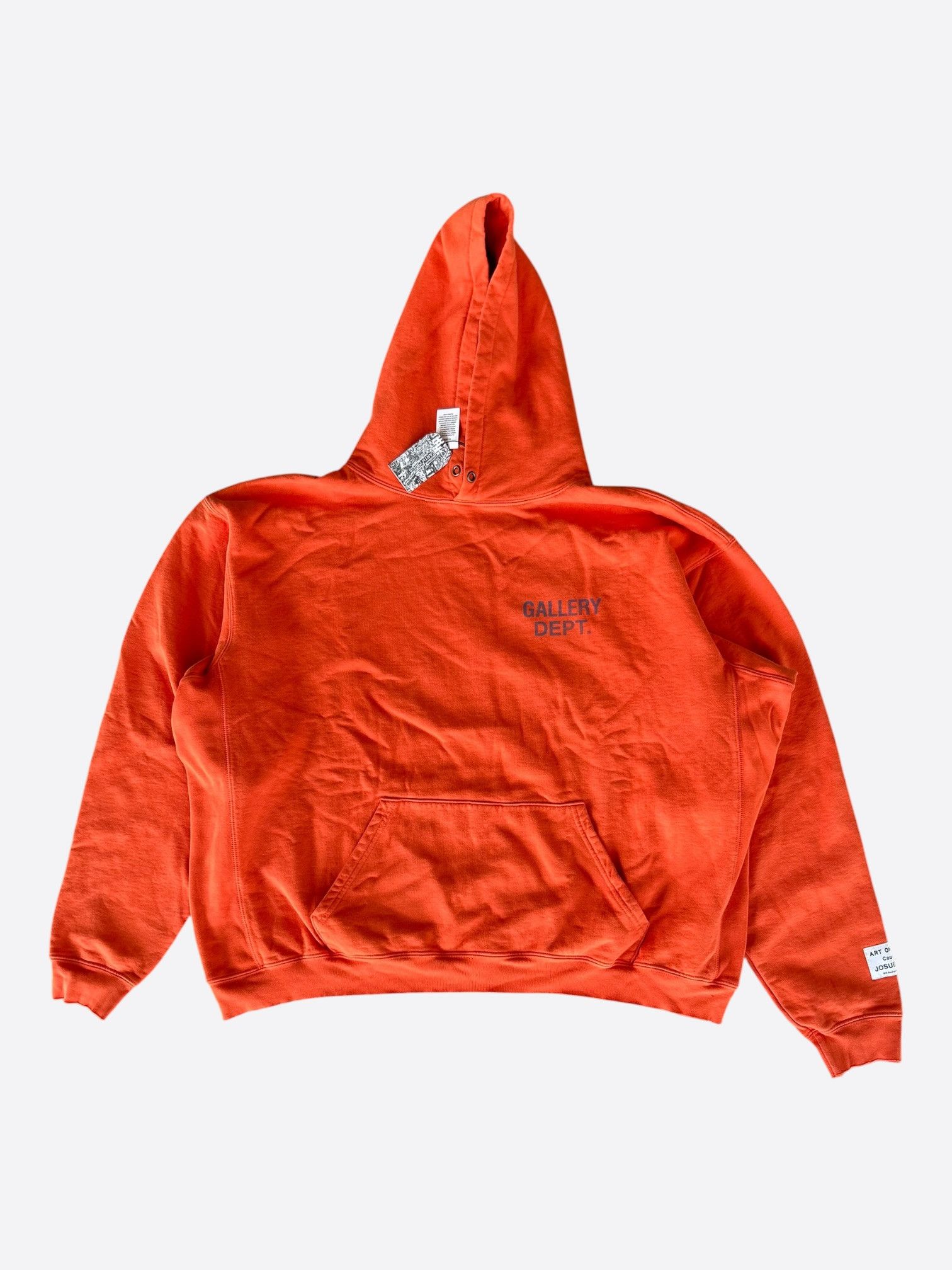 Gallery Dept. Gallery Dept Red & Blue Logo Hoodie Size US S / EU 44-46 / 1 - 1 Thumbnail