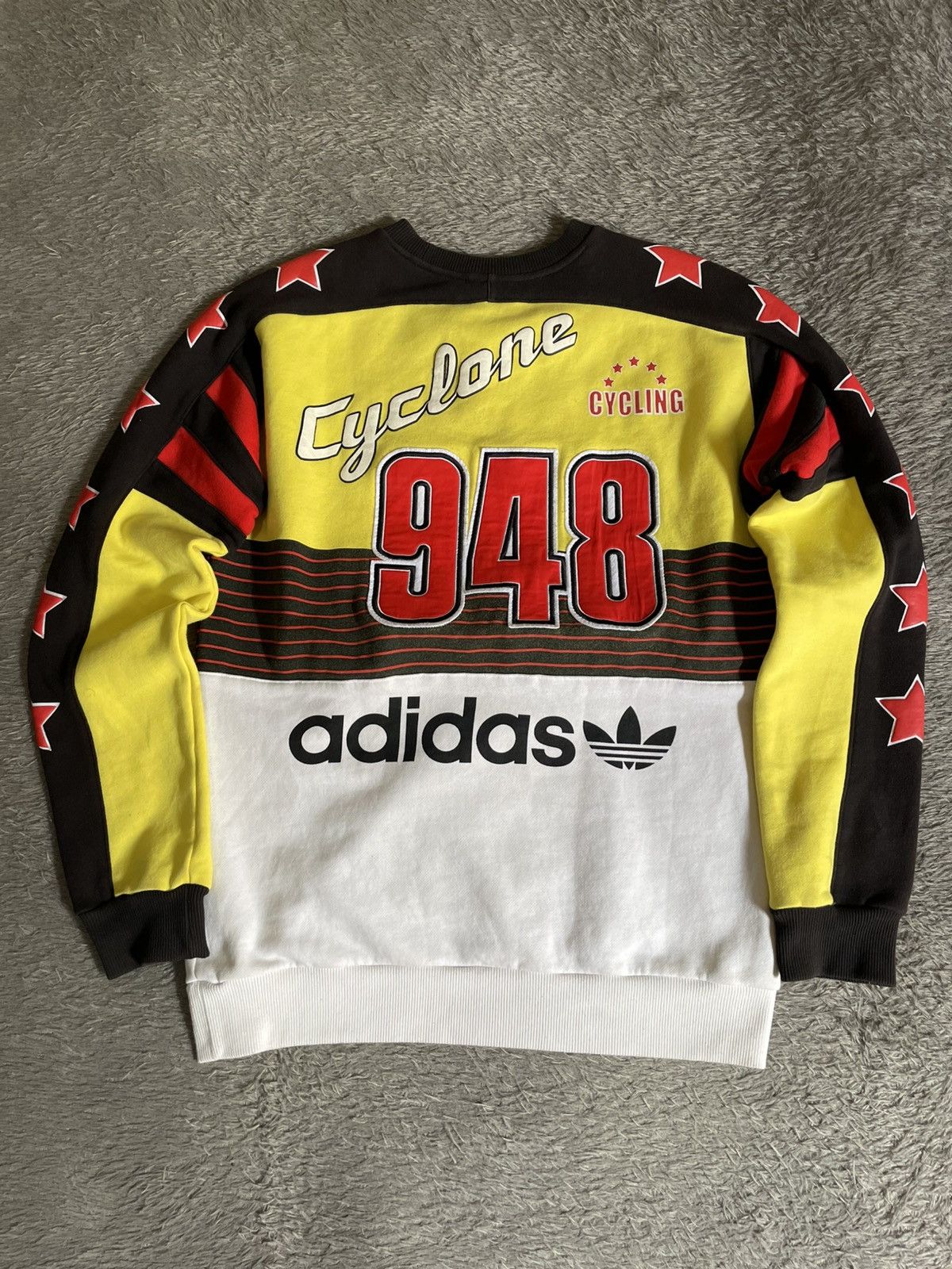 Adidas Adidas archive cycling 948 a$$ap rocky crewneck Size US M / EU 48-50 / 2 - 8 Thumbnail