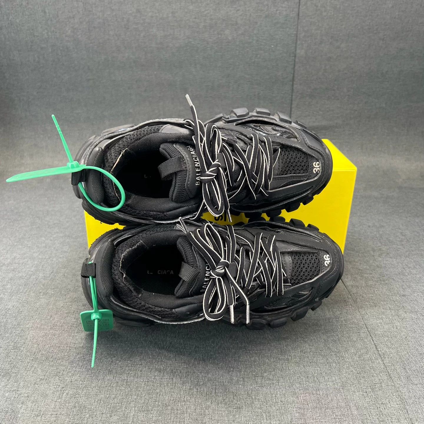Balenciaga Balenciaga Track Black 36 (New) Size US 6 / IT 36 - 3 Thumbnail