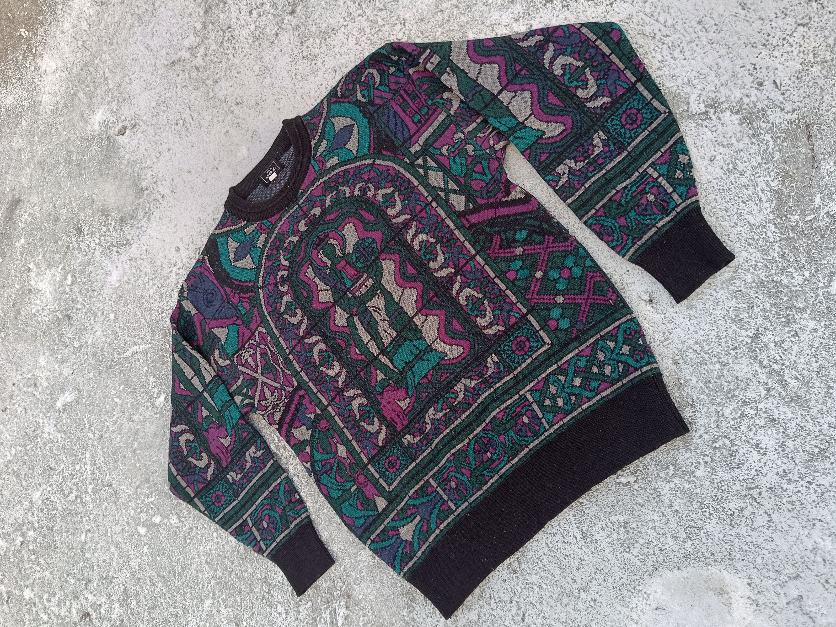 Japanese Brand × Vintage Stun Jox de Dandysme ART knitwear Size US M / EU 48-50 / 2 - 2 Thumbnail