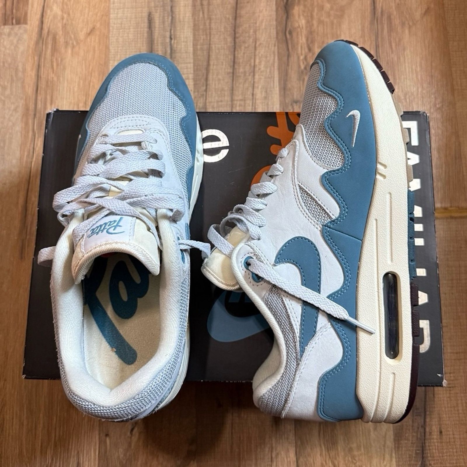 Nike Nike Air Max 1 Patta Waves Noise Aqua Size US 9.5 / EU 42-43 - 6 Thumbnail