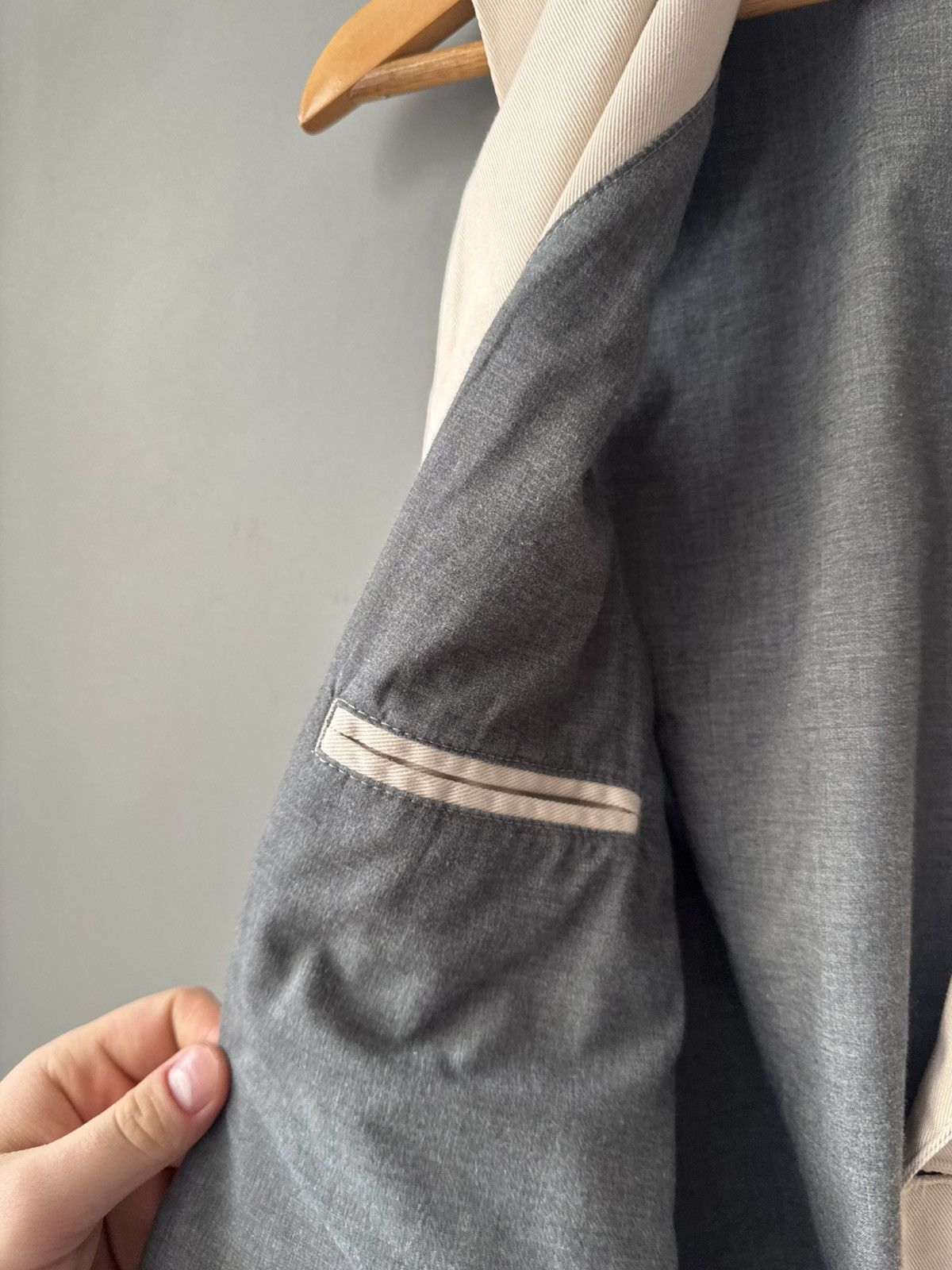 Eleventy Elegance Collared Solid Cotton Tailored Vest Size US L / EU 52-54 / 3 - 8 Thumbnail
