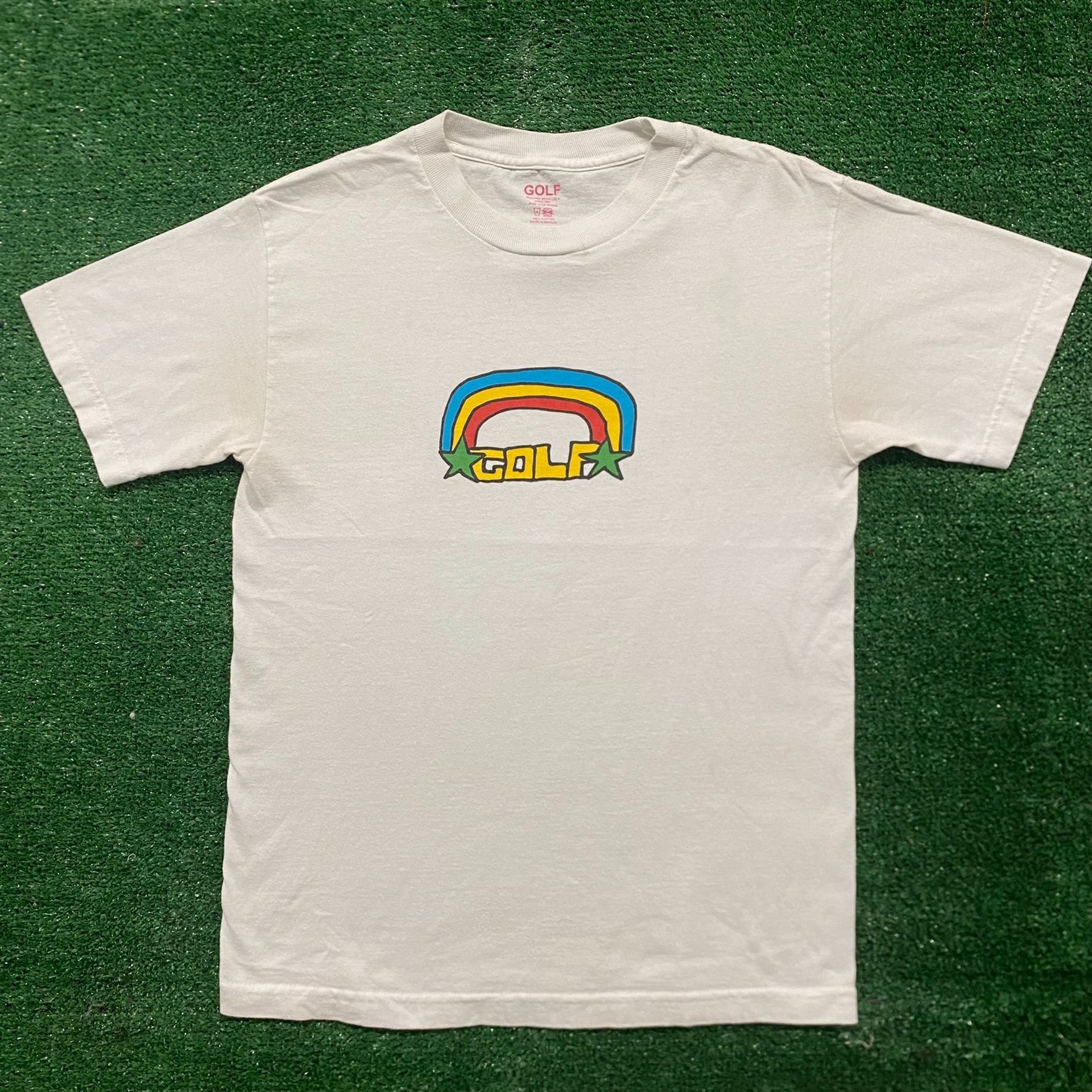 Vintage Y2K Golf Wang Rainbow OFWGKTA Essential Rap Tee