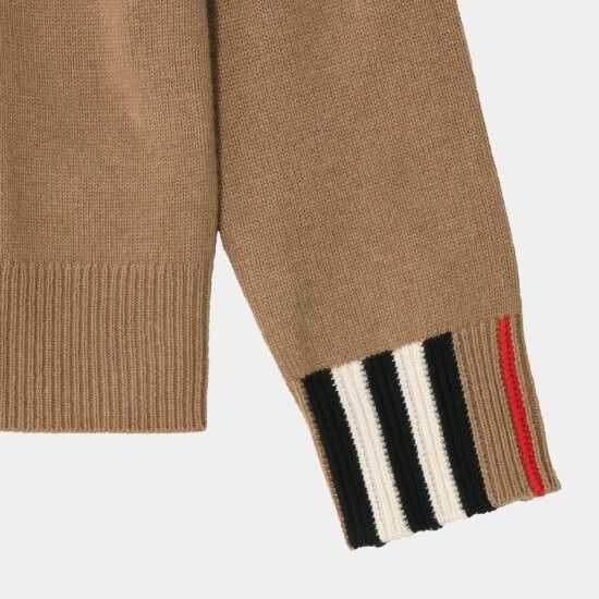 Burberry o1w1db10426 Sweater in Beige Size S / US 4 / IT 40 - 2 Thumbnail
