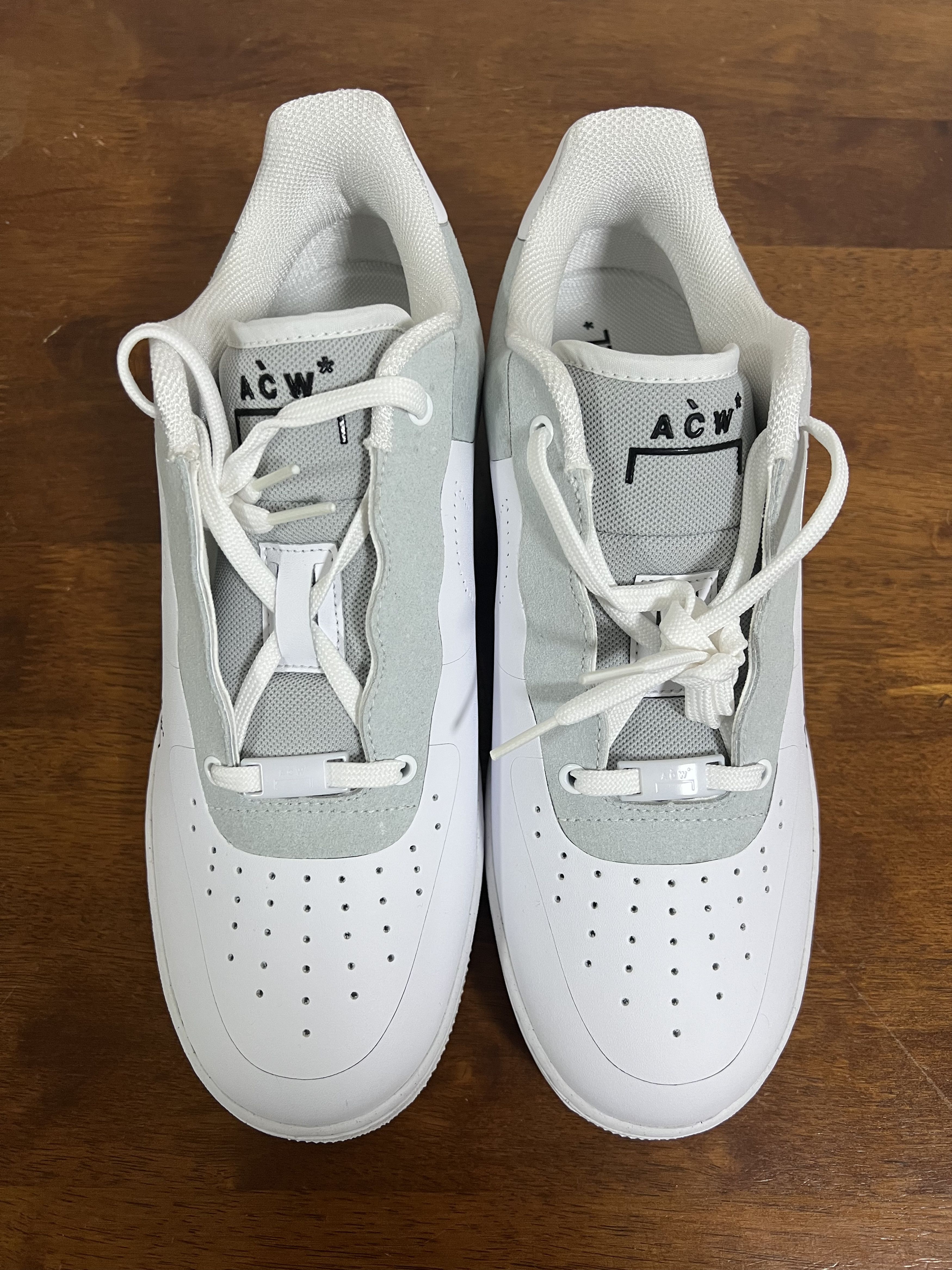 A-COLD-WALL* 💚 2018 A Cold Wall x Nike Air Force 1 '07 White US 10.5 NEW Size US 10.5 / EU 43-44 - 8 Thumbnail