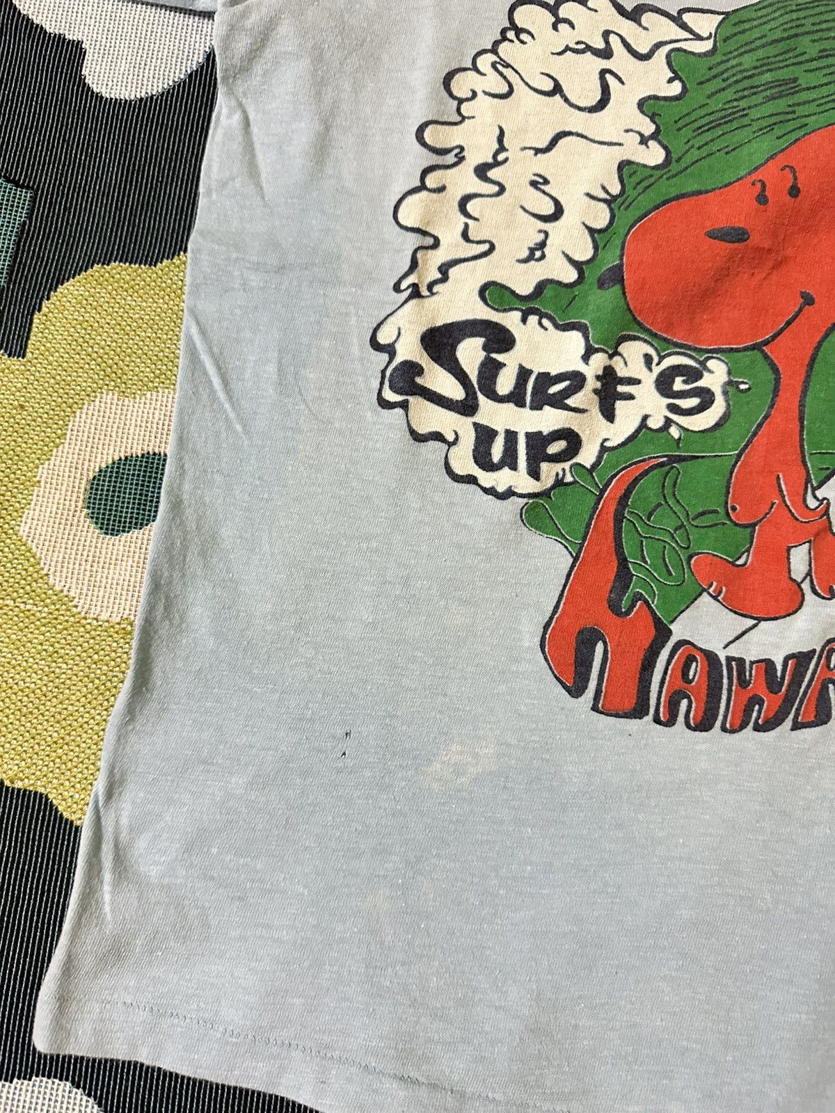 Vintage Vintage 70s Snoopy Surf’s Up!! Shirt Size US S / EU 44-46 / 1 - 5 Thumbnail