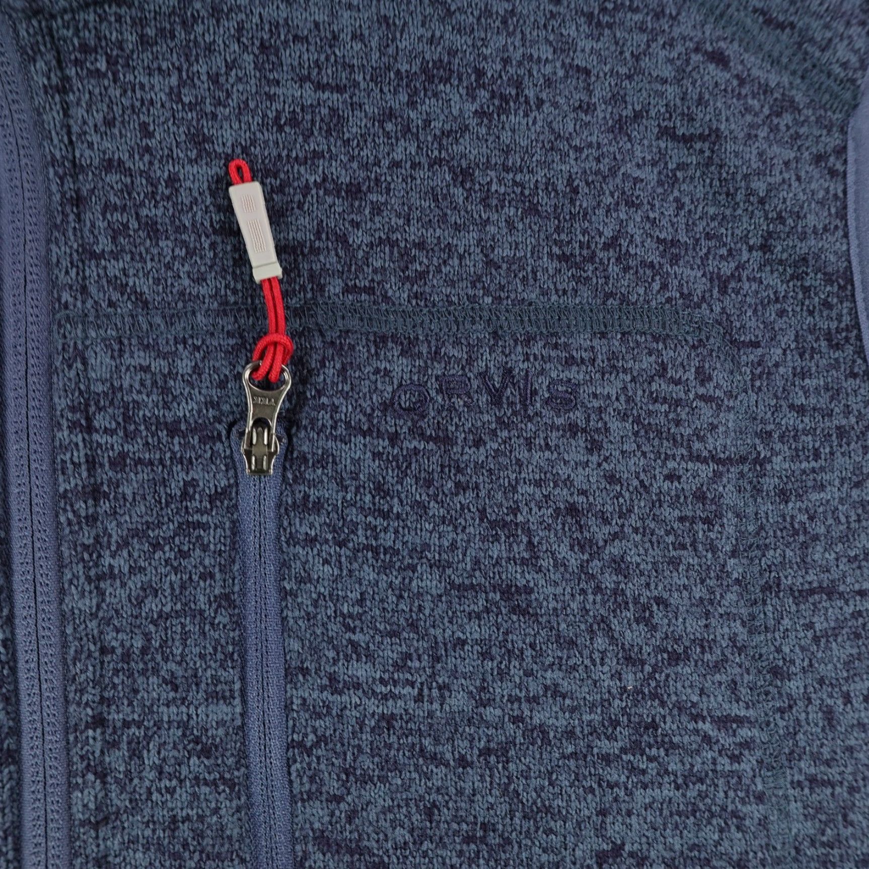 Orvis Orvis Vest Mens Medium Blue Lightweight Fleece Brushed Full Zip Up Sweater R65 Size US M / EU 48-50 / 2 - 3 Thumbnail