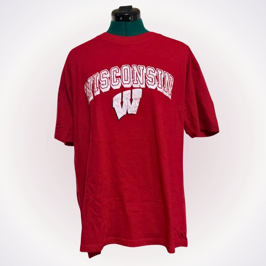 Pro Edge Pro Edge Wisconsin Graphic T-Shirt | Red | Sz L Size US L / EU 52-54 / 3 - 1 Thumbnail