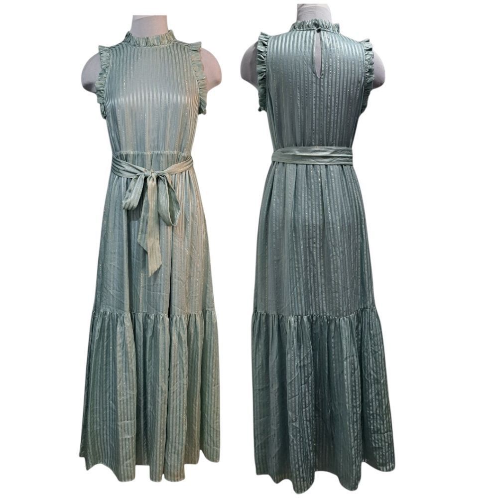 Other Marie Oliver Alice Tiered Silk Belted Feminine Boho Flowy Ma Size S / US 4 / IT 40 - 6 Thumbnail