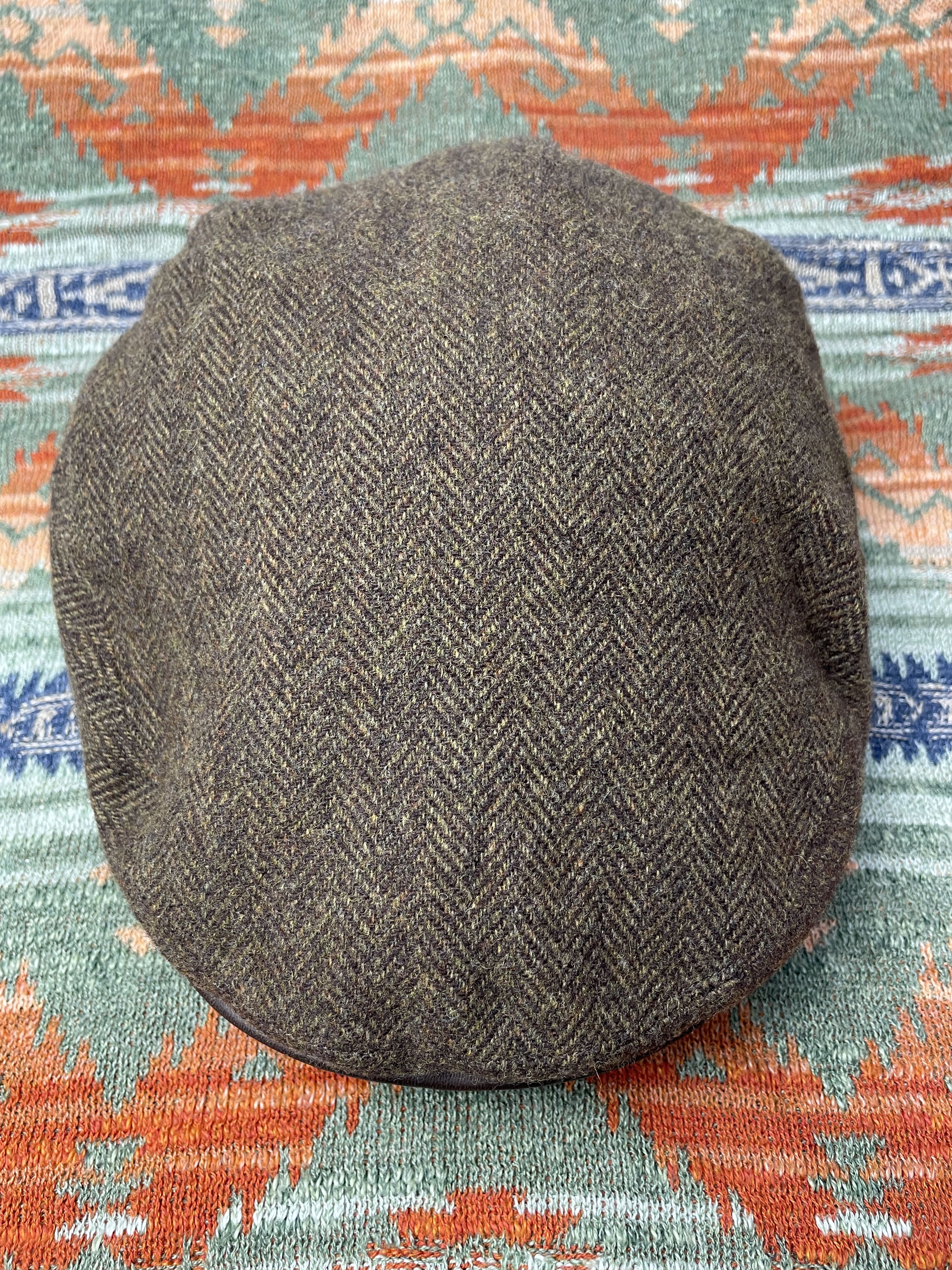 Ralph Lauren Wool Duck Hat Newsboy Hat Octagon Cat