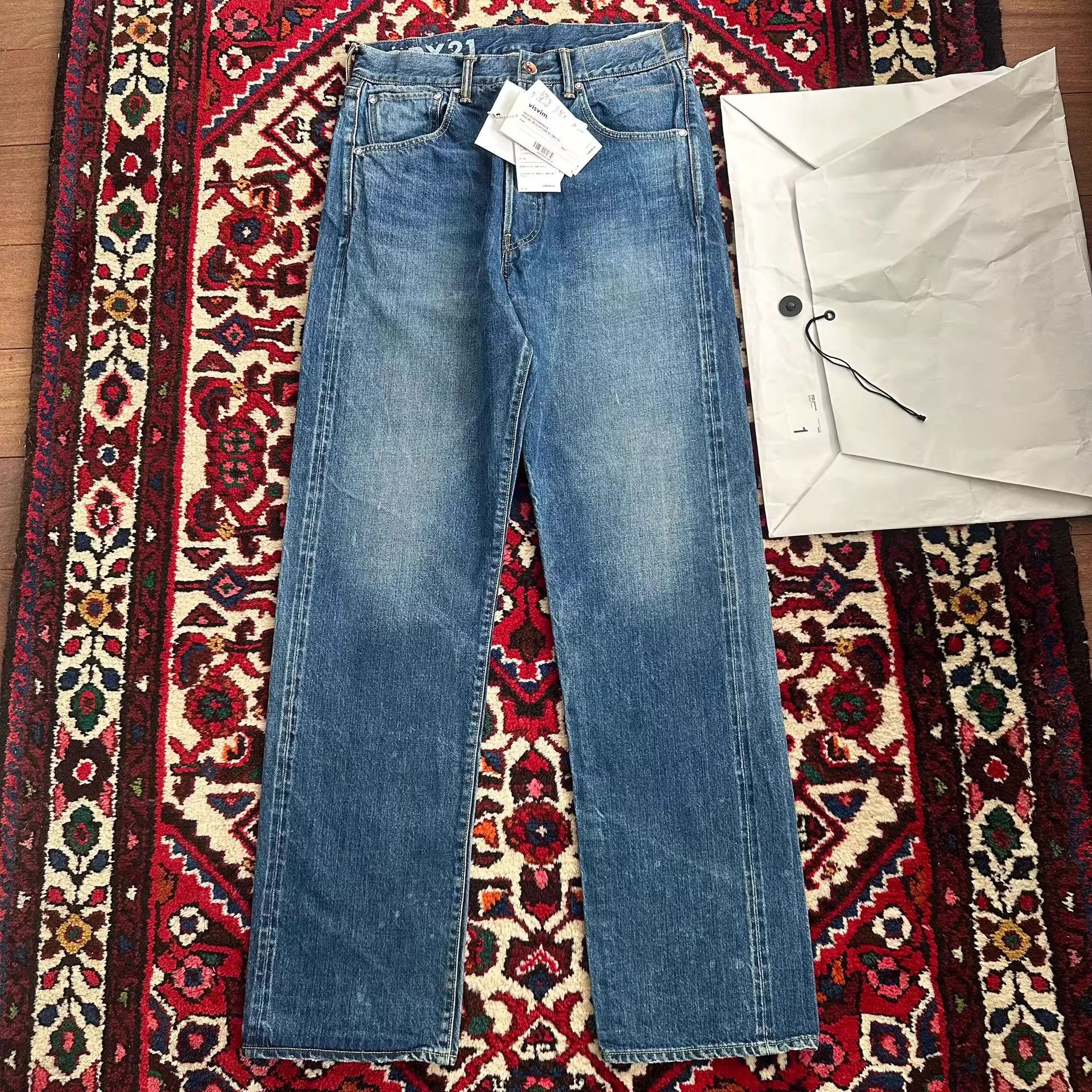 Visvim VISVIM 23ss 01 DRY-21 Wide Jeans Size US 26 / EU 42 - 1 Thumbnail
