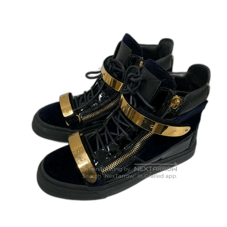 Other Giuseppe Zanotti High-Top Sneakers in Black. Size US 7 / IT 37 - 1 Thumbnail