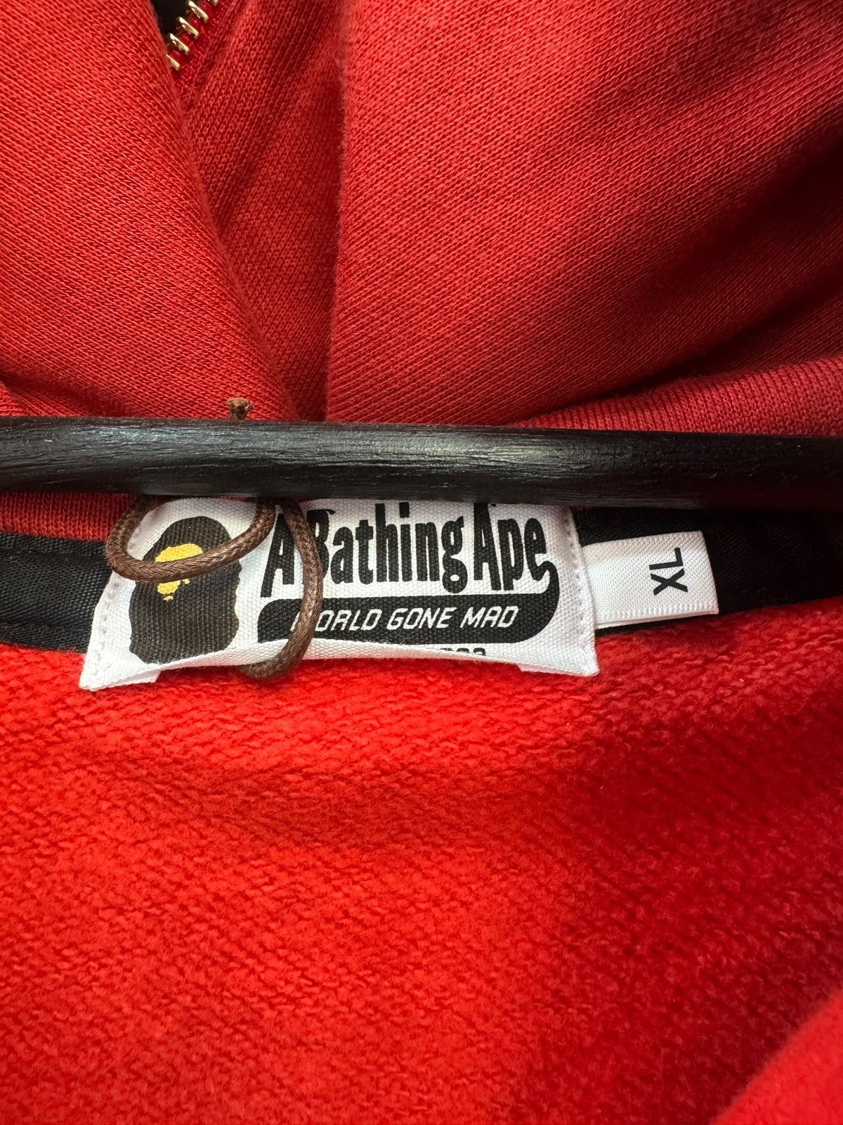 Bape Bape Shark Double Hood Zip Up Hoodie Size US XL / EU 56 / 4 - 6 Thumbnail