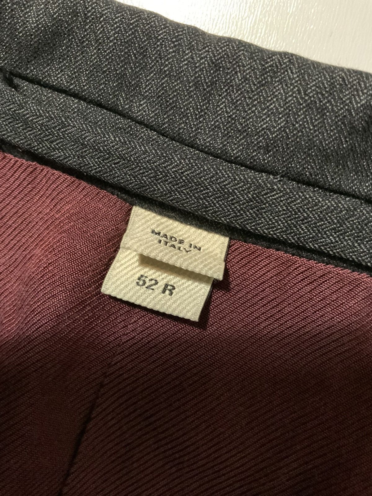 Burberry Burberry London Made In Italy Wool Two Button Blazer Jacket Size 52R - 11 Thumbnail