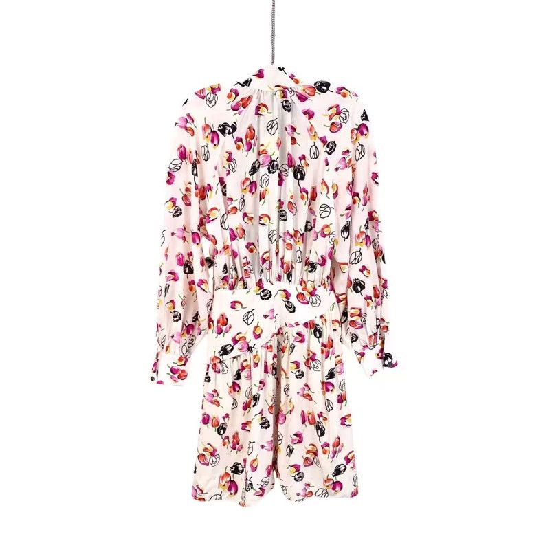 Louis Vuitton Louis Vuitton Mulberry silk printed silk show dress Size XS / US 0-2 / IT 36-38 - 2 Thumbnail