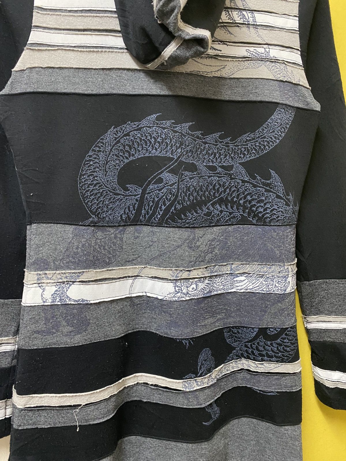 Japanese Brand Ozz Croce Connect Fabric Sweater Dragon Logo Zipper Size XXS / US 00 / IT 34 - 8 Thumbnail