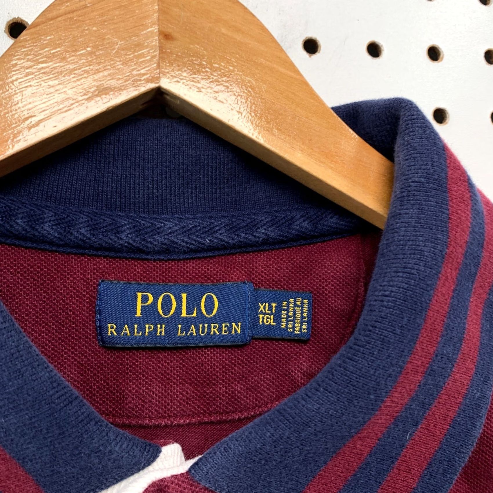 Polo Ralph Lauren Polo Ralph Lauren Rugby Shirt Men XLT Tall Colorblock Embroidered Blue Red Polo Shirt Size US XL / EU 56 / 4 - 2 Thumbnail