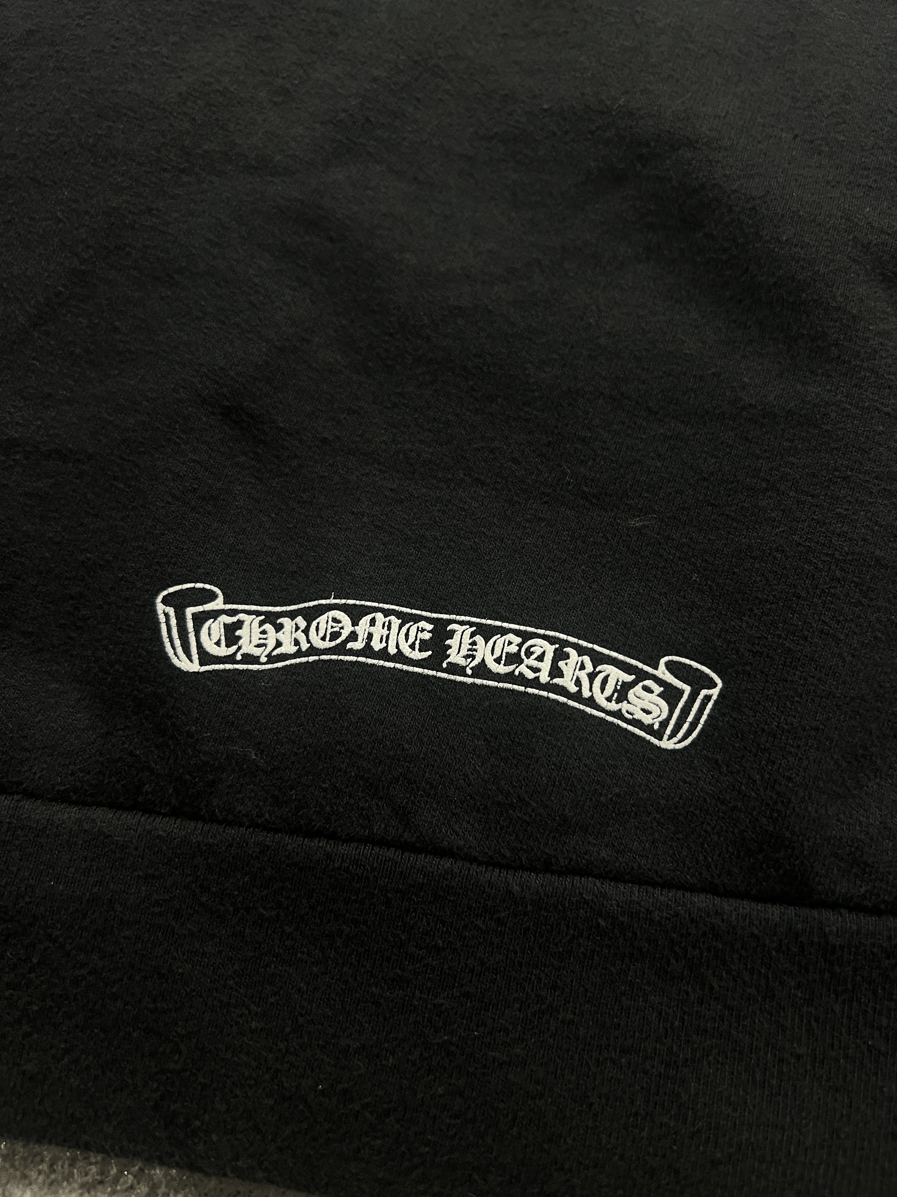 Chrome Hearts Chrome Hearts Flame Sleeve Hoodie Black M Size US M / EU 48-50 / 2 - 4 Thumbnail