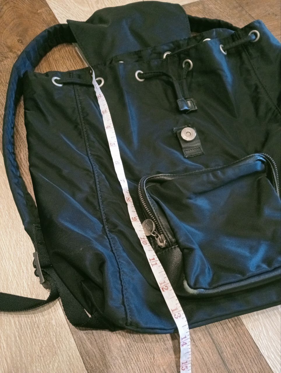 agnes b. AGNES B. VOYAGE VINTAGE BACKPACK - BLACK Size ONE SIZE - 17 Thumbnail