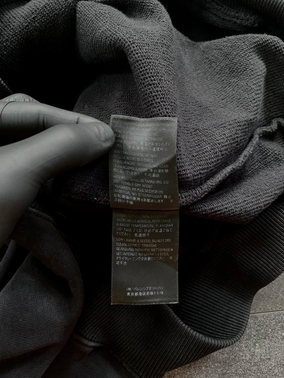 Balenciaga FREE TAX! Oversized Campaign Logo Hoodie in Black Size US M / EU 48-50 / 2 - 11 Thumbnail