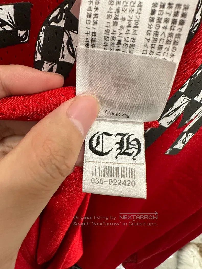 Chrome Hearts CHROME HEARTS Size S Mattyboy red hockey suit with long sle Size US S / EU 44-46 / 1 - 6 Thumbnail