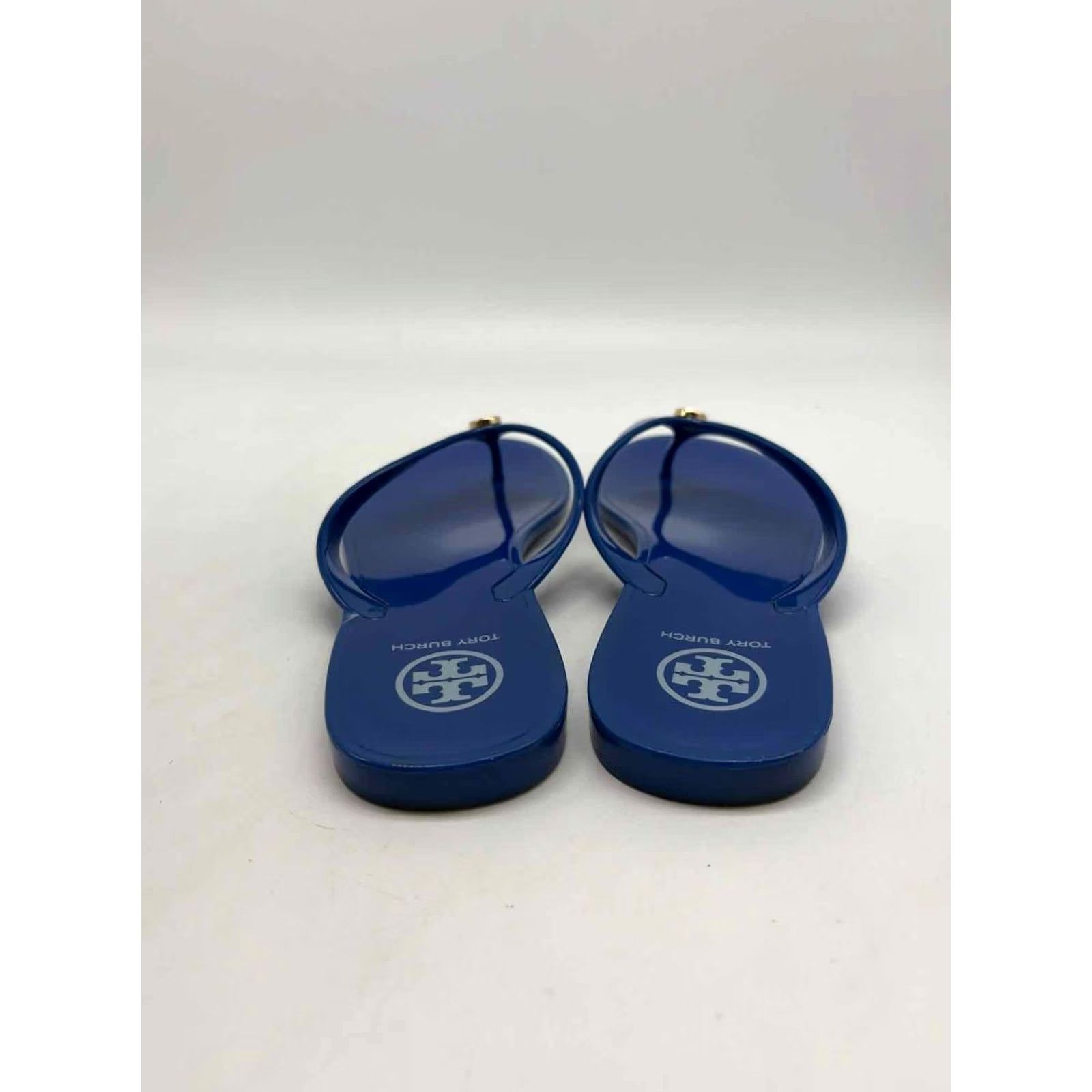 Tory Burch VINTAGE Tory Burch Blue Size 6 Flip Flop Sandals Size US 6 / IT 36 - 3 Thumbnail