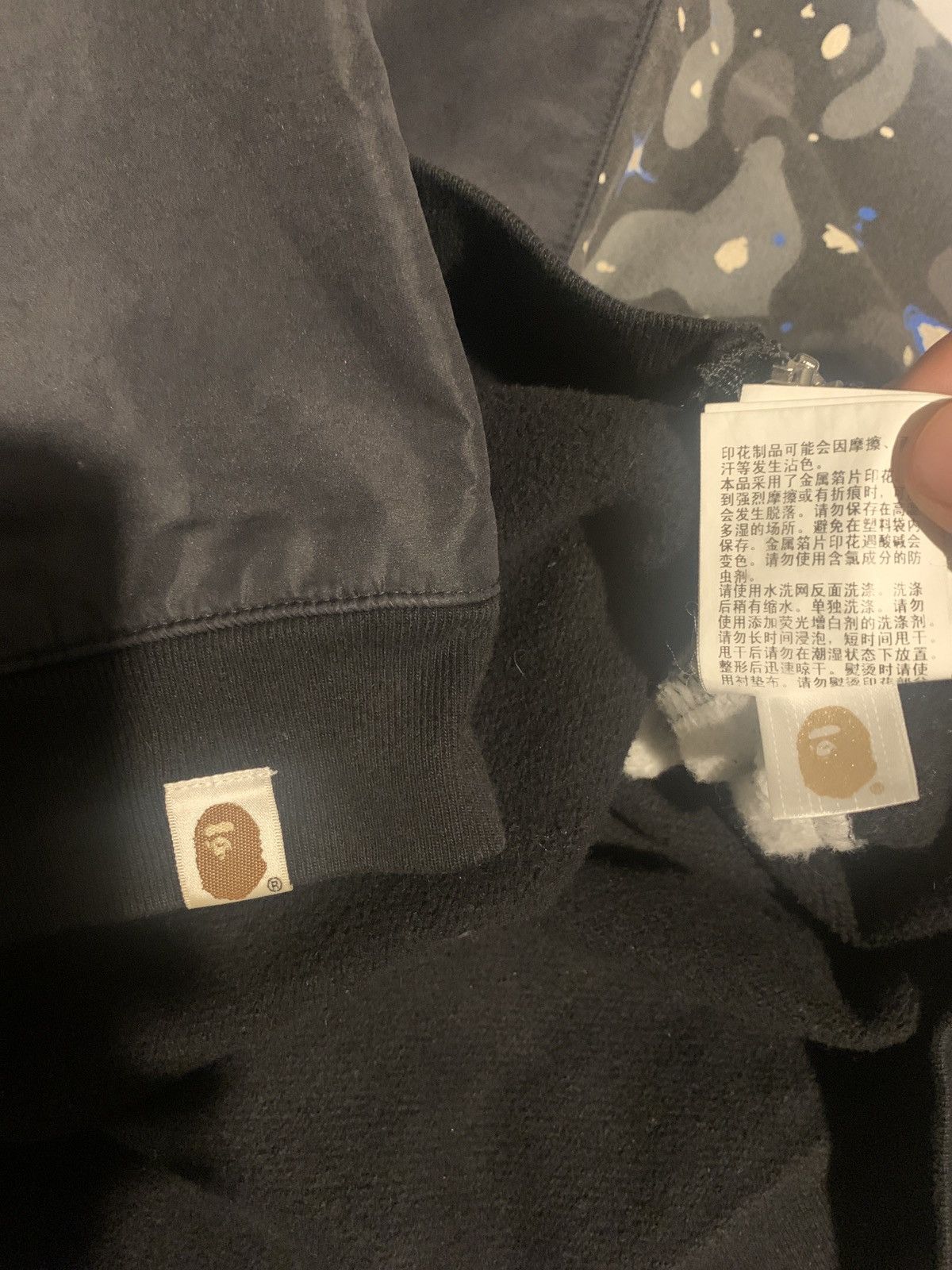 Bape Bape glow in the dark windbreaker Size US S / EU 44-46 / 1 - 6 Thumbnail