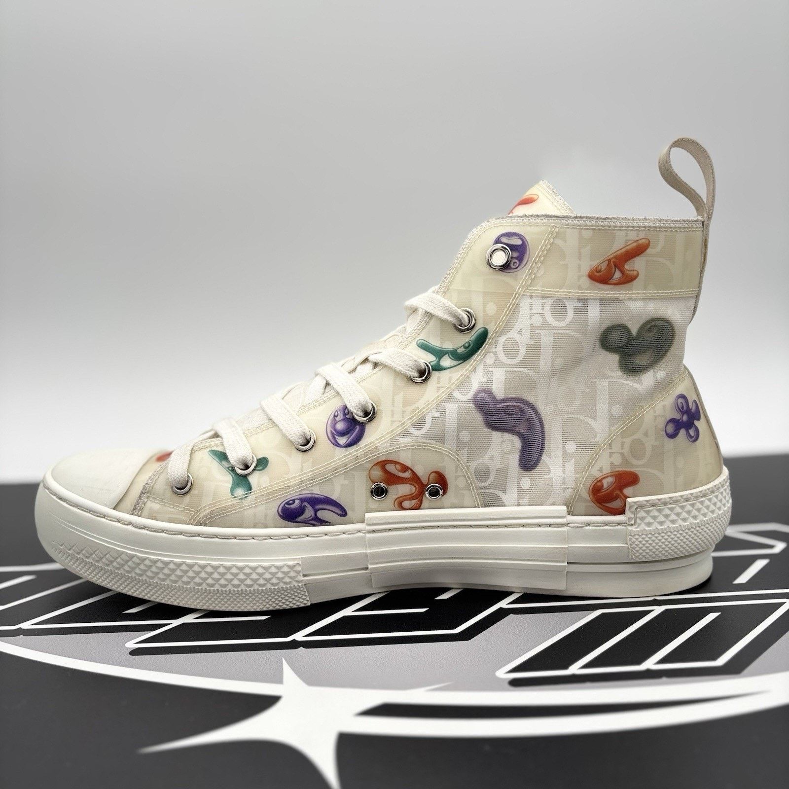 Dior Dior B23 X Kenny Scharf High Printed | GOOD CONDITION! Size US 11 / EU 44 - 4 Thumbnail