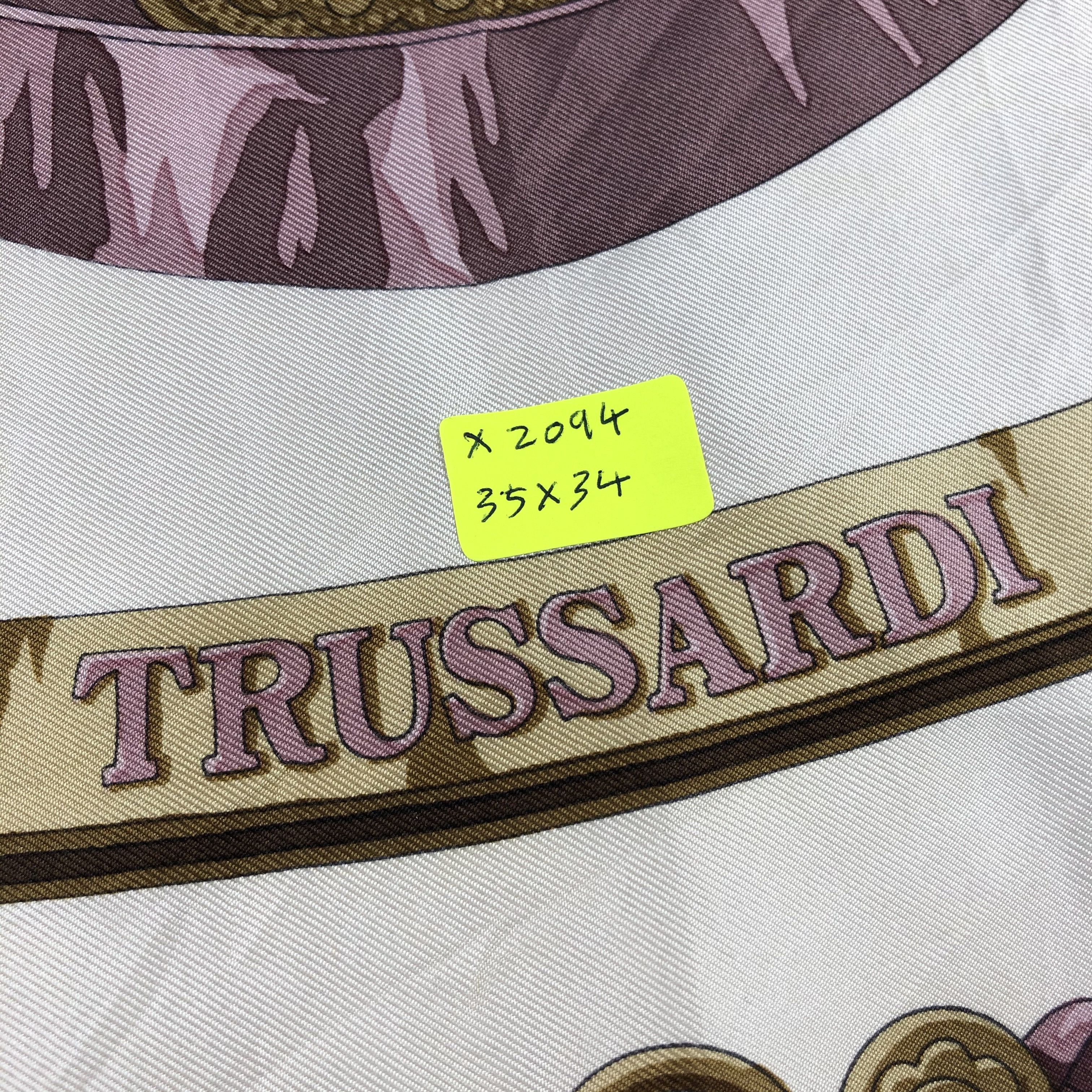 Trussardi Vintage Trussardi Silk Scarf Size ONE SIZE - 7 Thumbnail