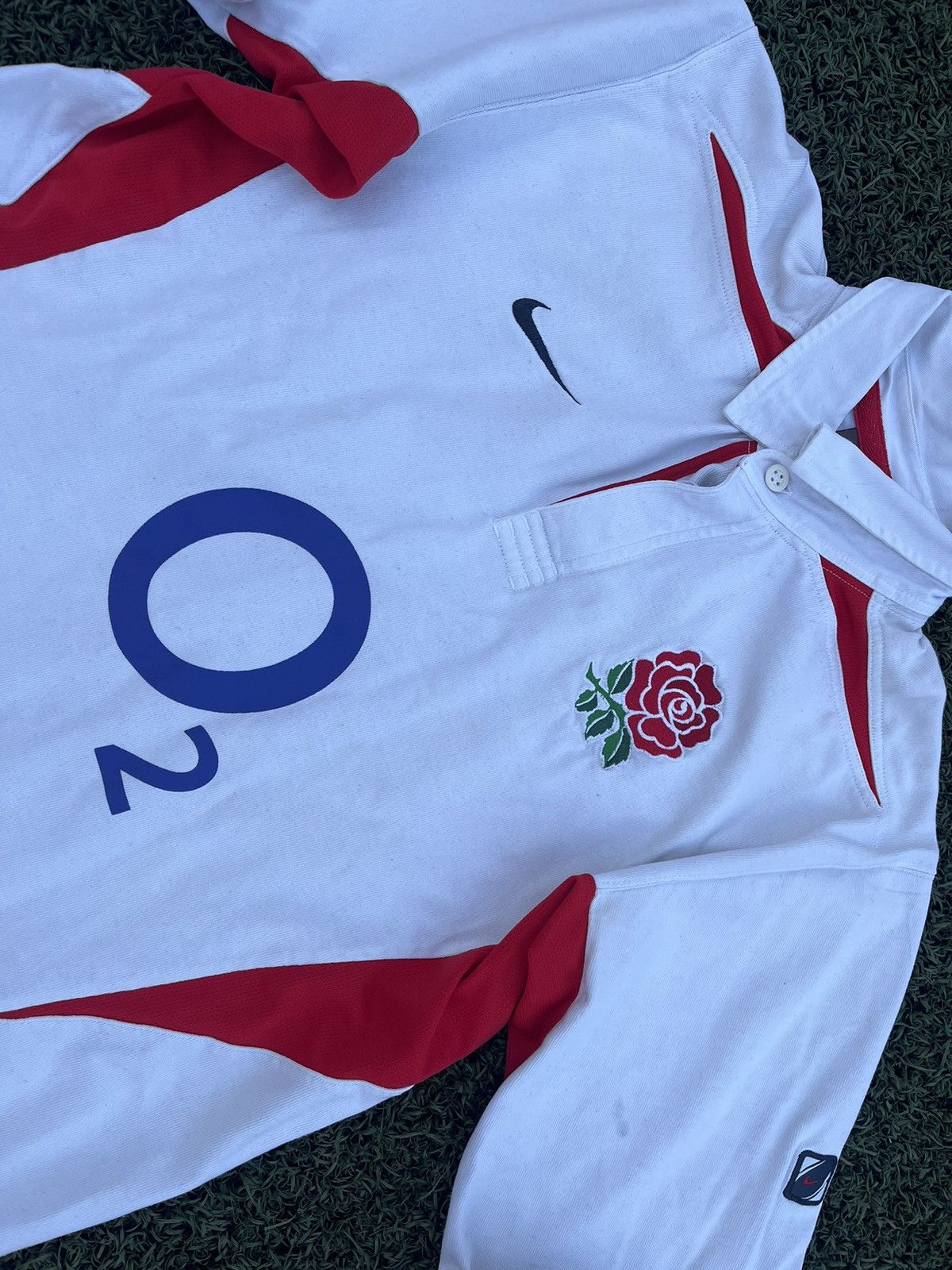Other Nike Vintage England Rugby Shirt Men's Size L ` Size US L / EU 52-54 / 3 - 2 Thumbnail