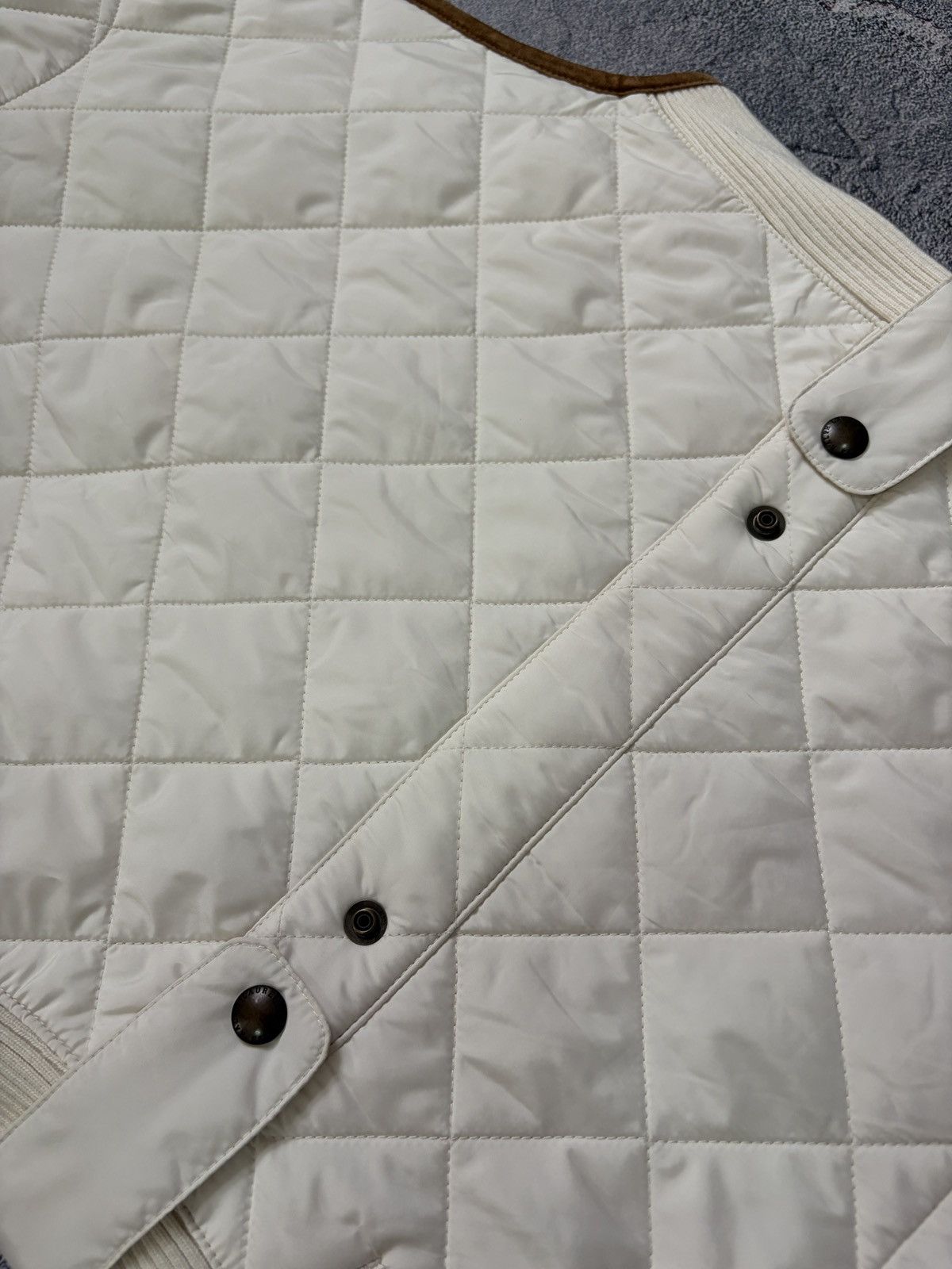 Ralph Lauren Ralph Lauren Challenge Quilted Rugby Vest Suede Patch M Size M / US 6-8 / IT 42-44 - 14 Thumbnail
