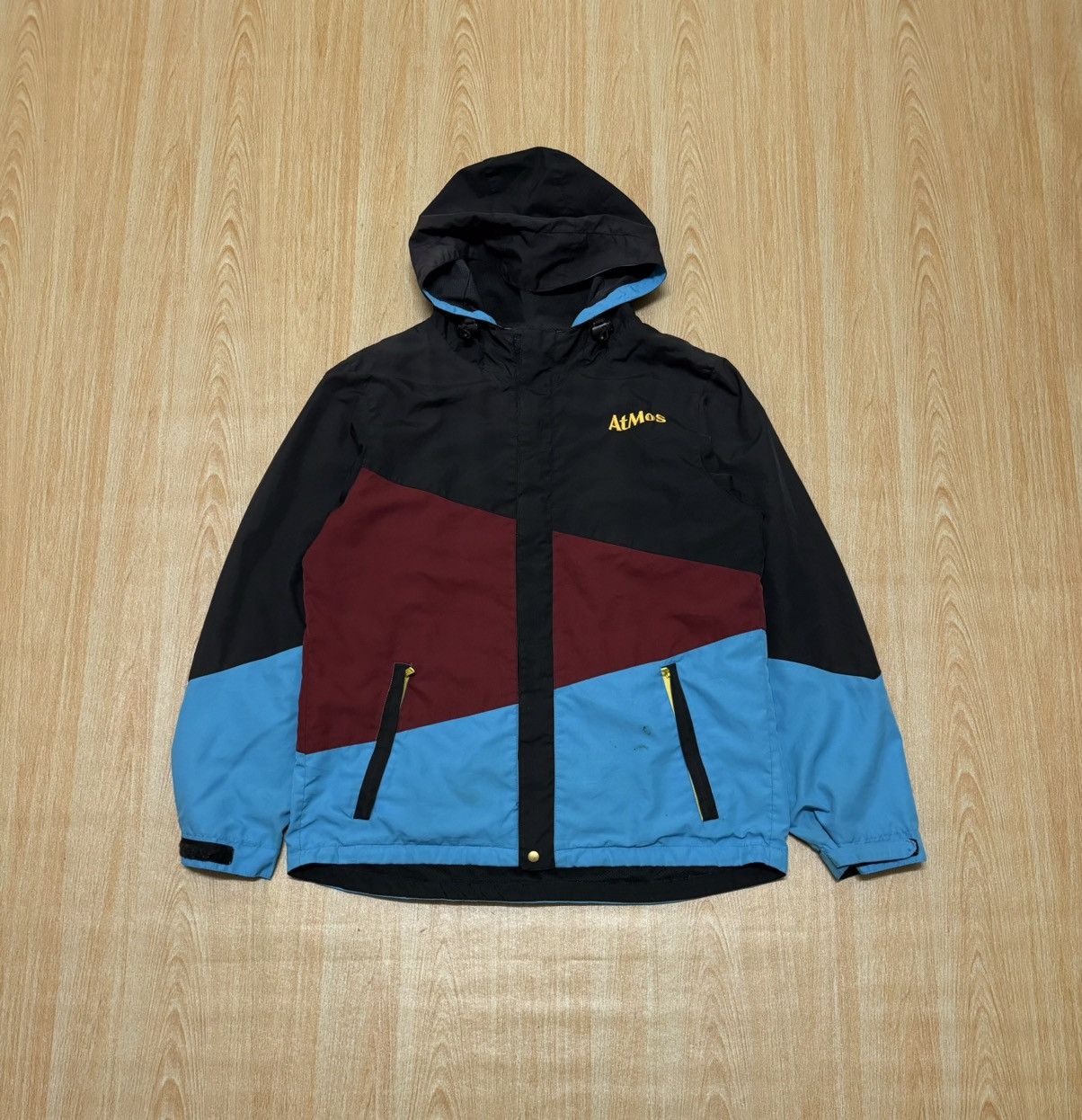 image of Vintage Atmos Hoodie Light Jacket Multicolor, Men's (Size Small)