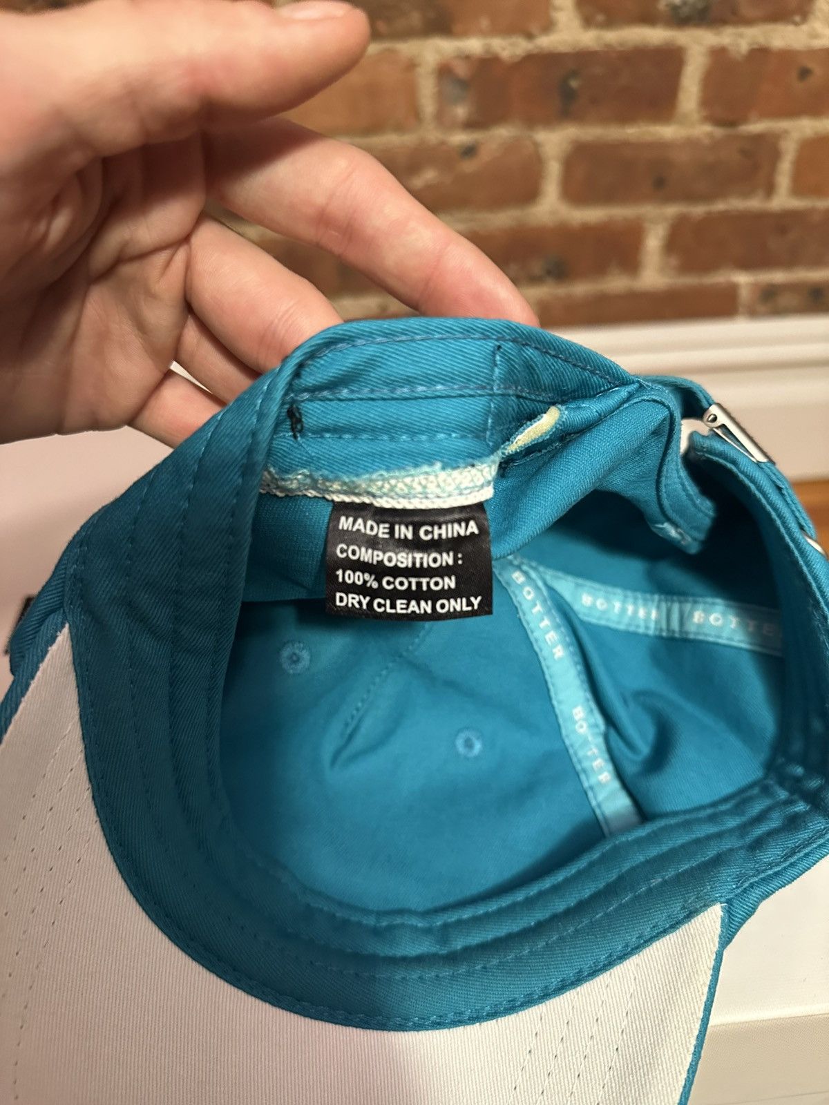 BOTTER SS/22 Fold Label Embroidered Hat/Cap Size ONE SIZE - 8 Thumbnail