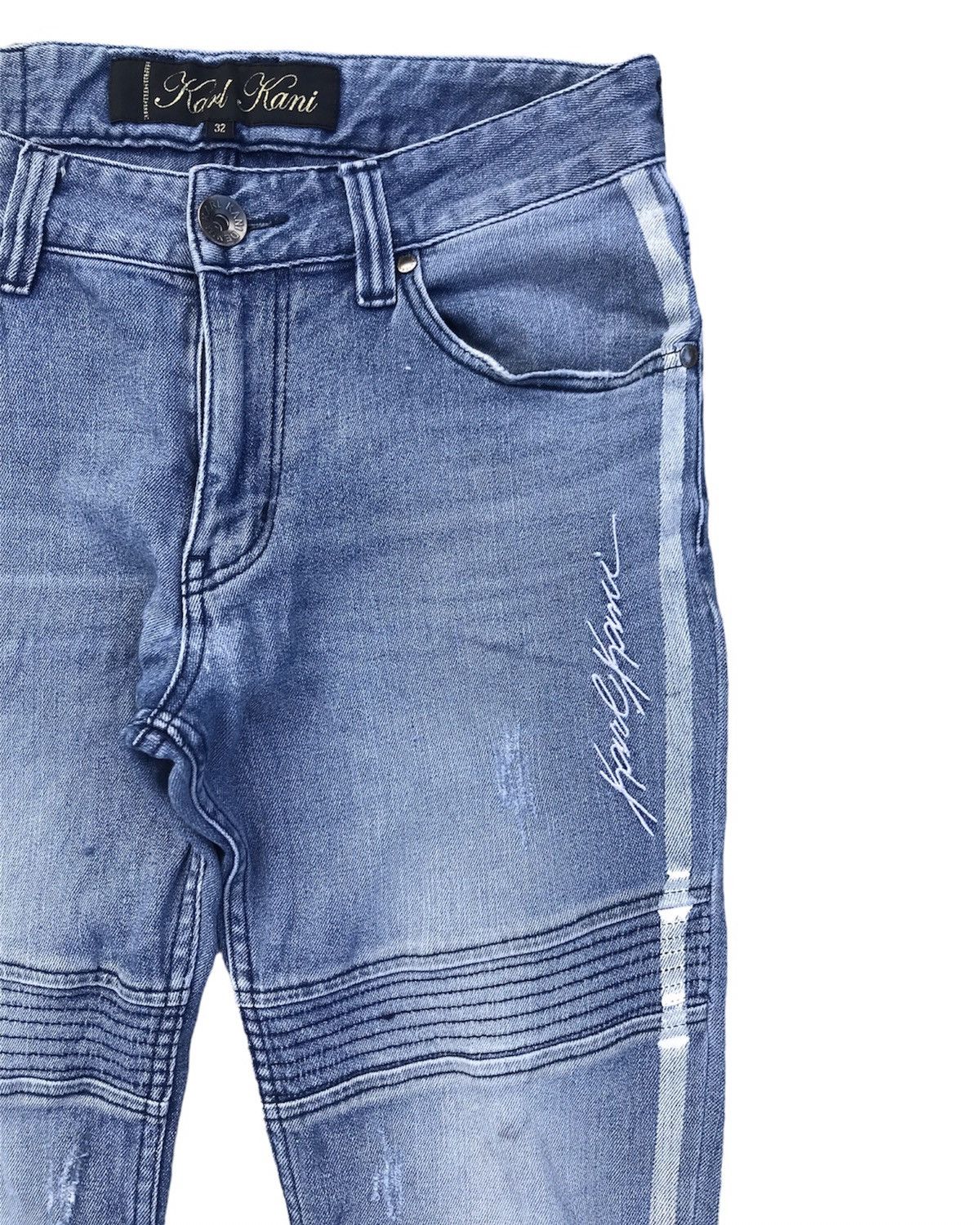 Karl Kani Karl Kani Sideline Biker Skinny Denim Size US 32 / EU 48 - 6 Thumbnail