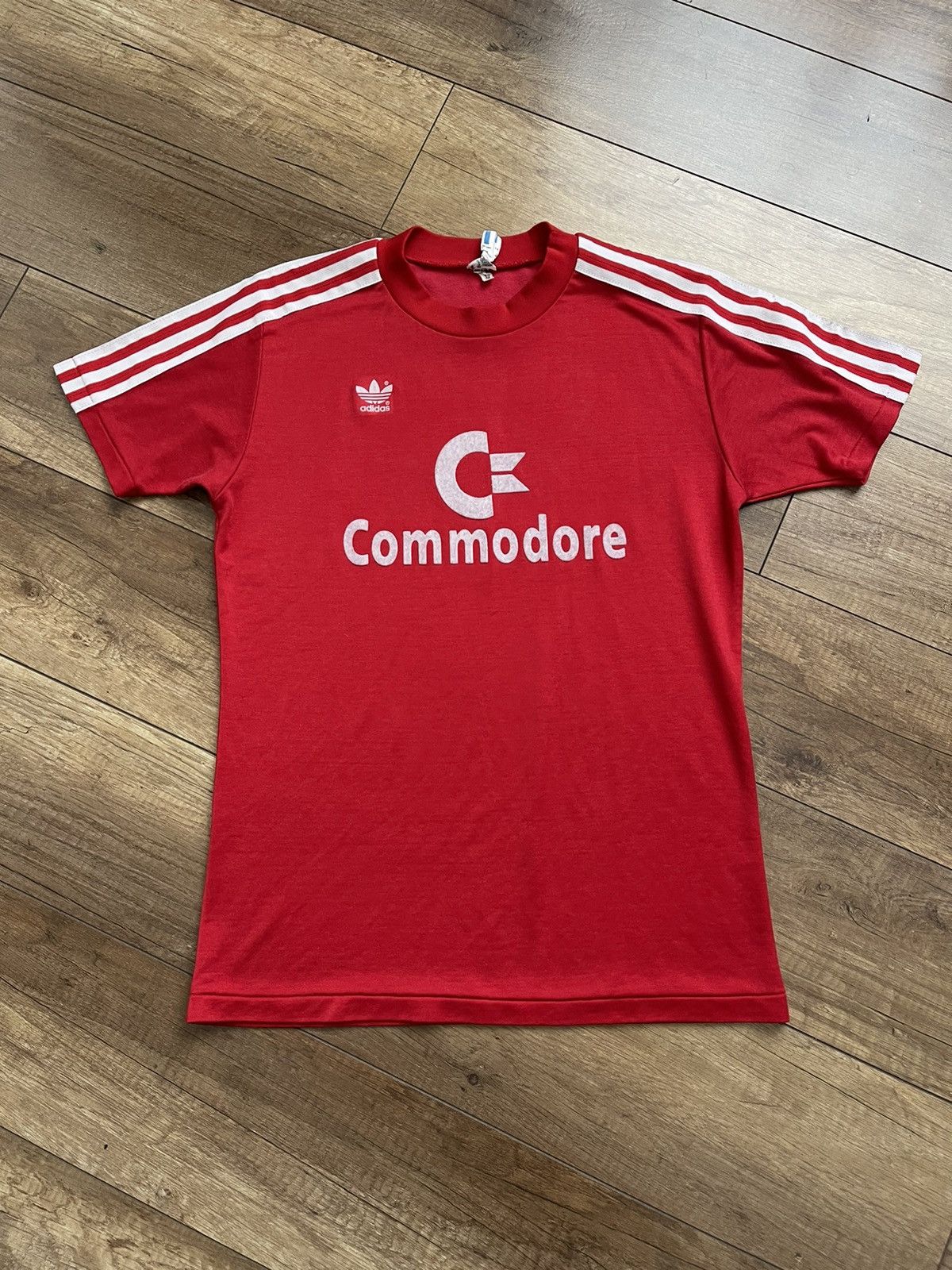 Vintage 1984/1986 Adidas Bayern Munich Vintage Soccer Jersey T-Shirt Size US S / EU 44-46 / 1 - 12 Thumbnail